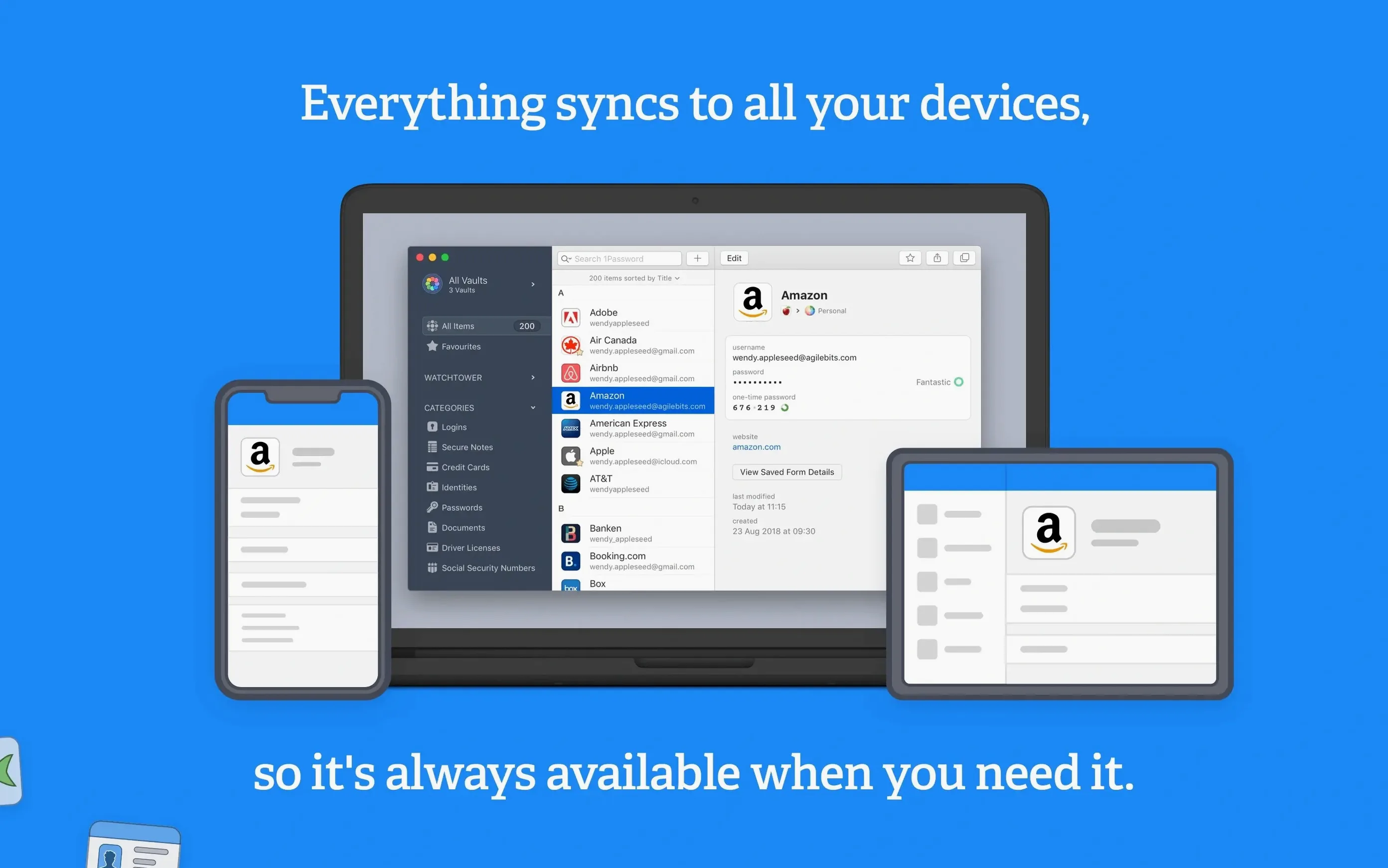 1Password screenshot 4