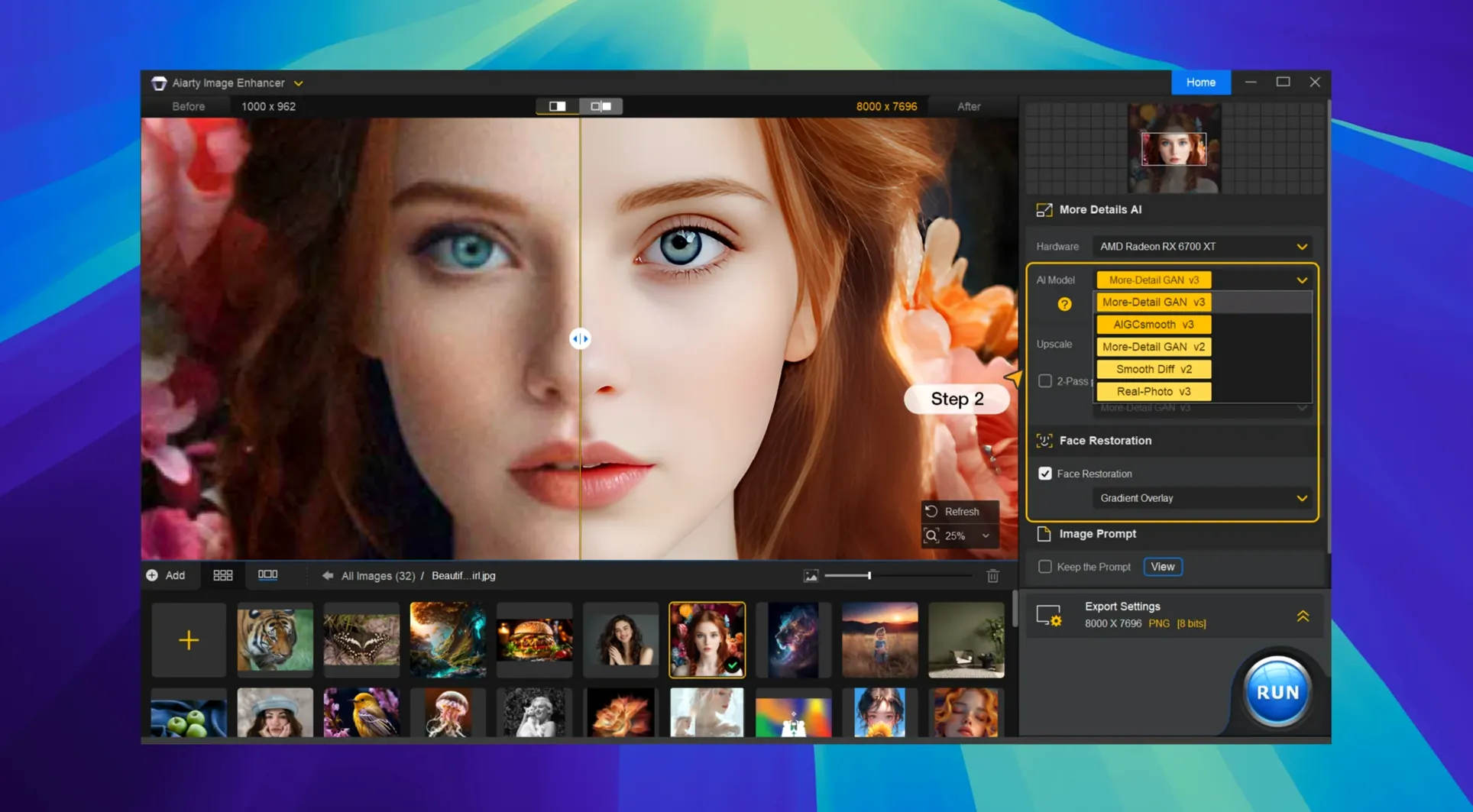 Aiarty Image Enhancer preview 2