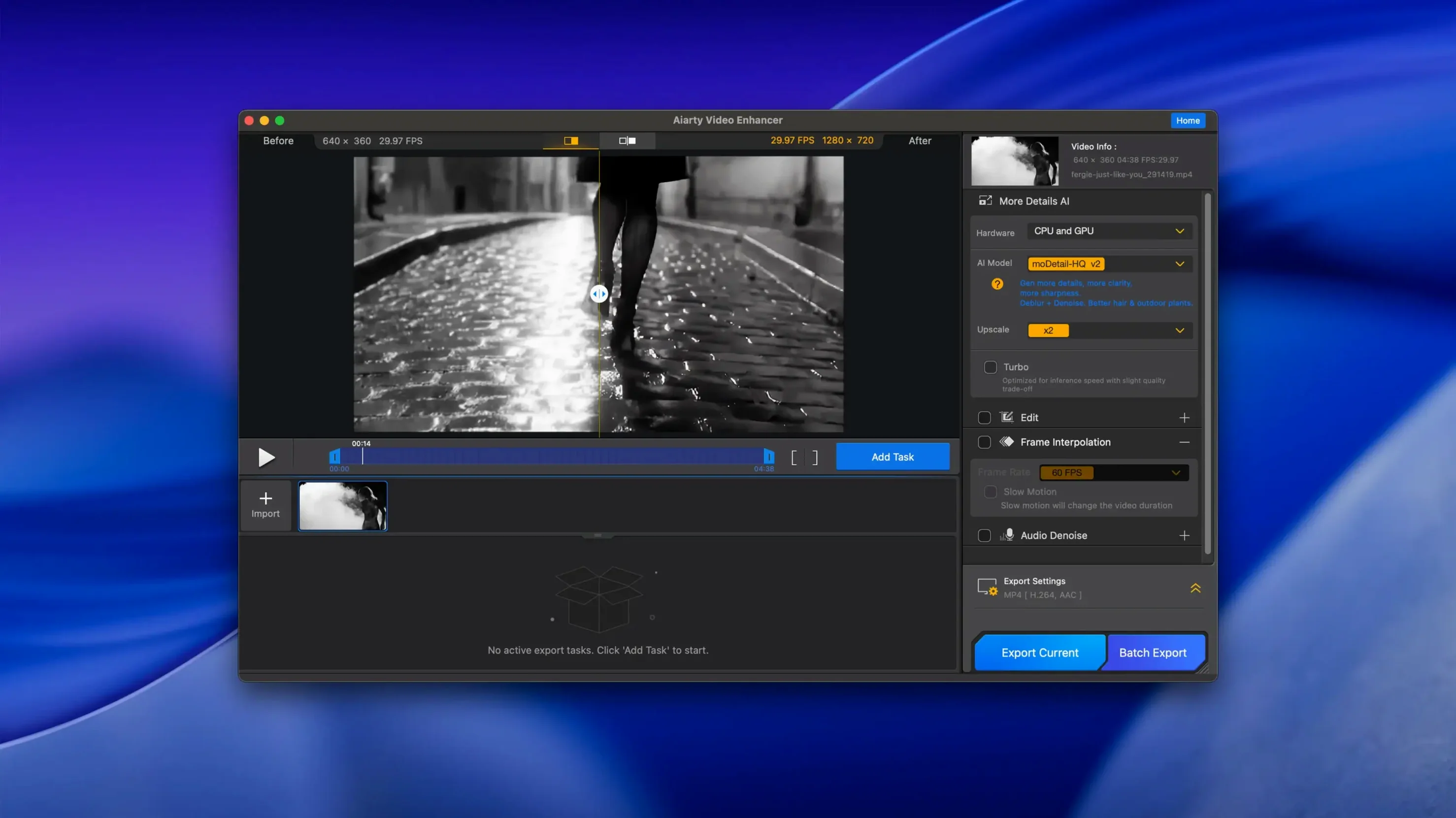 Aiarty Video Enhancer preview 2