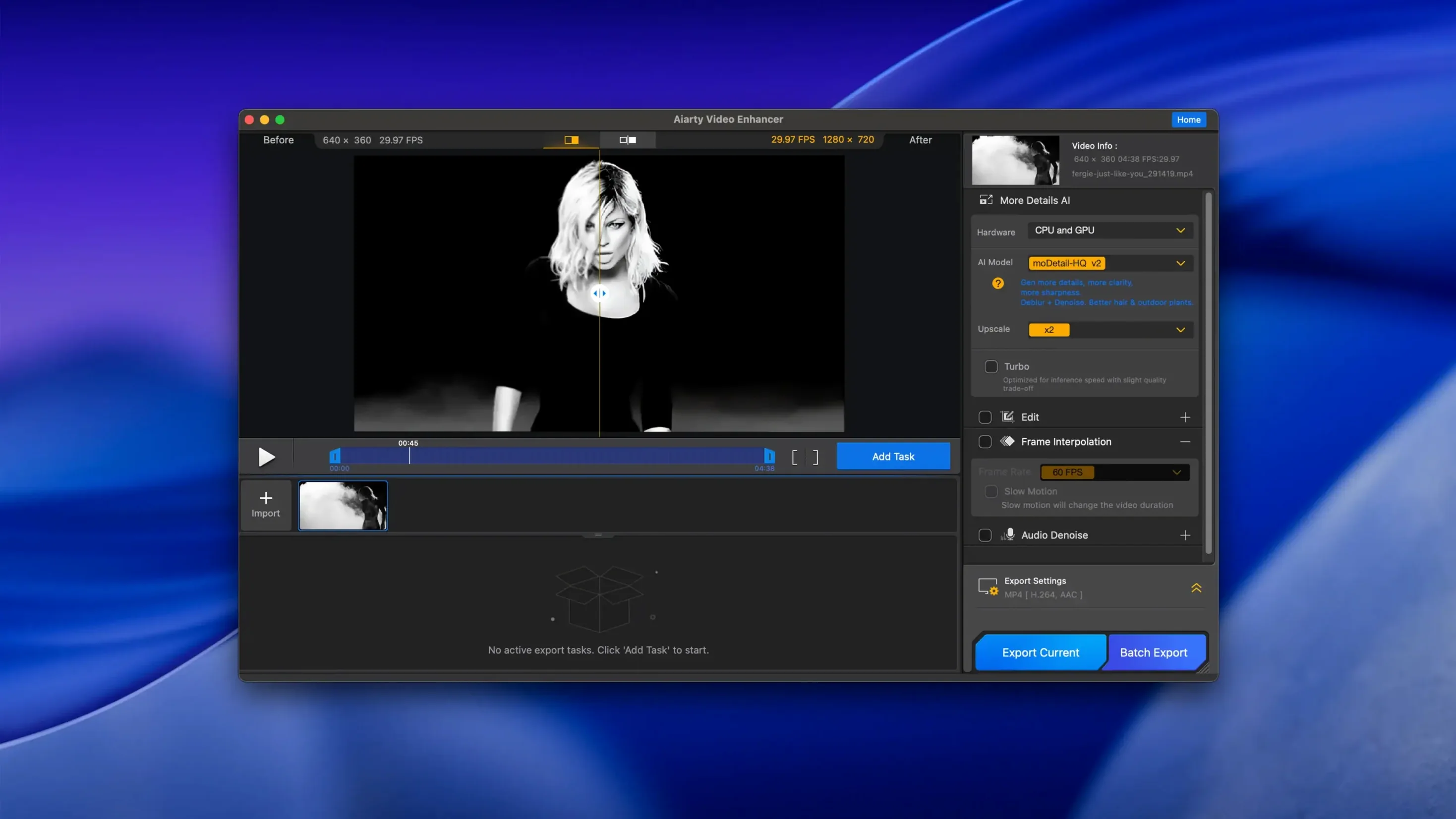 Aiarty Video Enhancer preview 3
