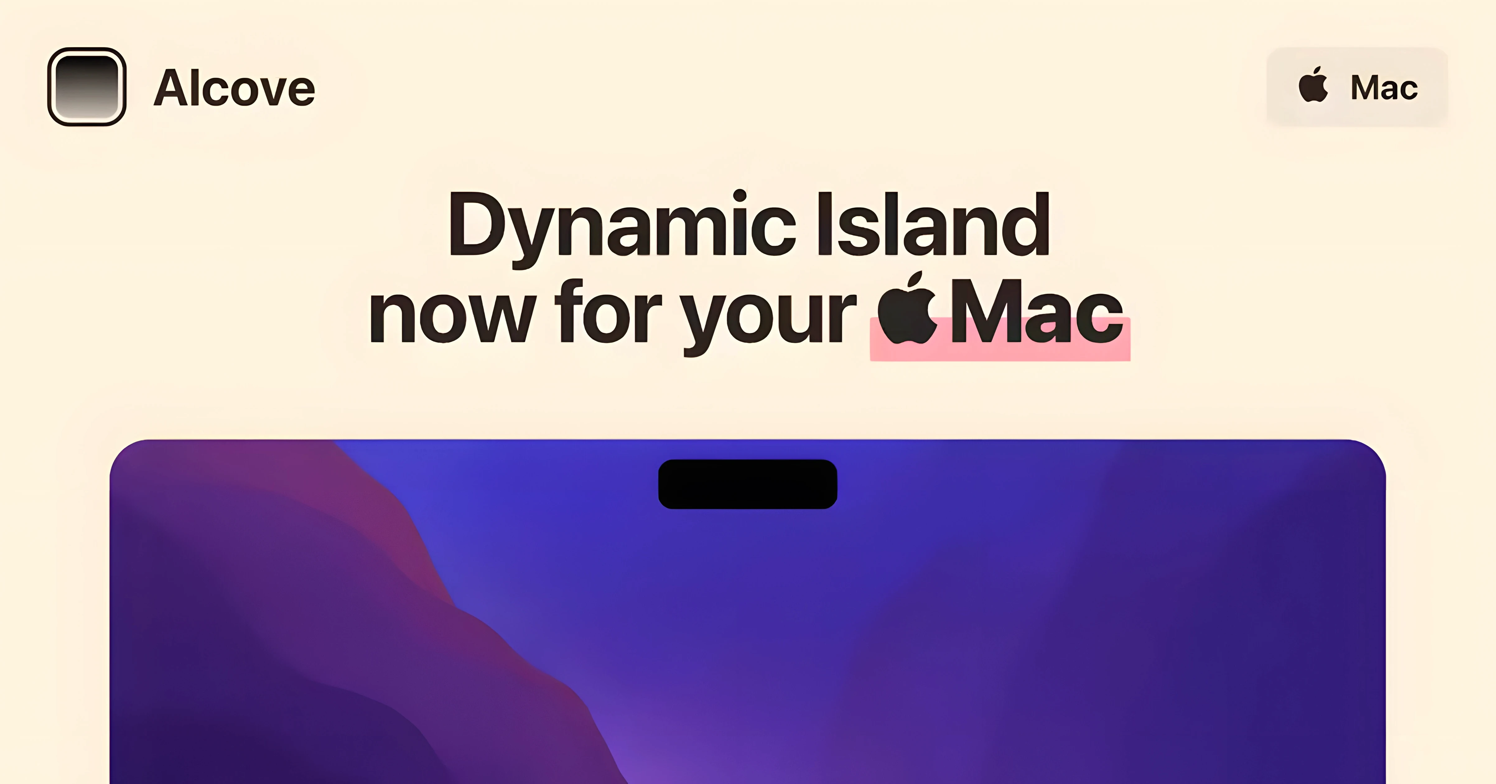 alcove mac cracked — opening view