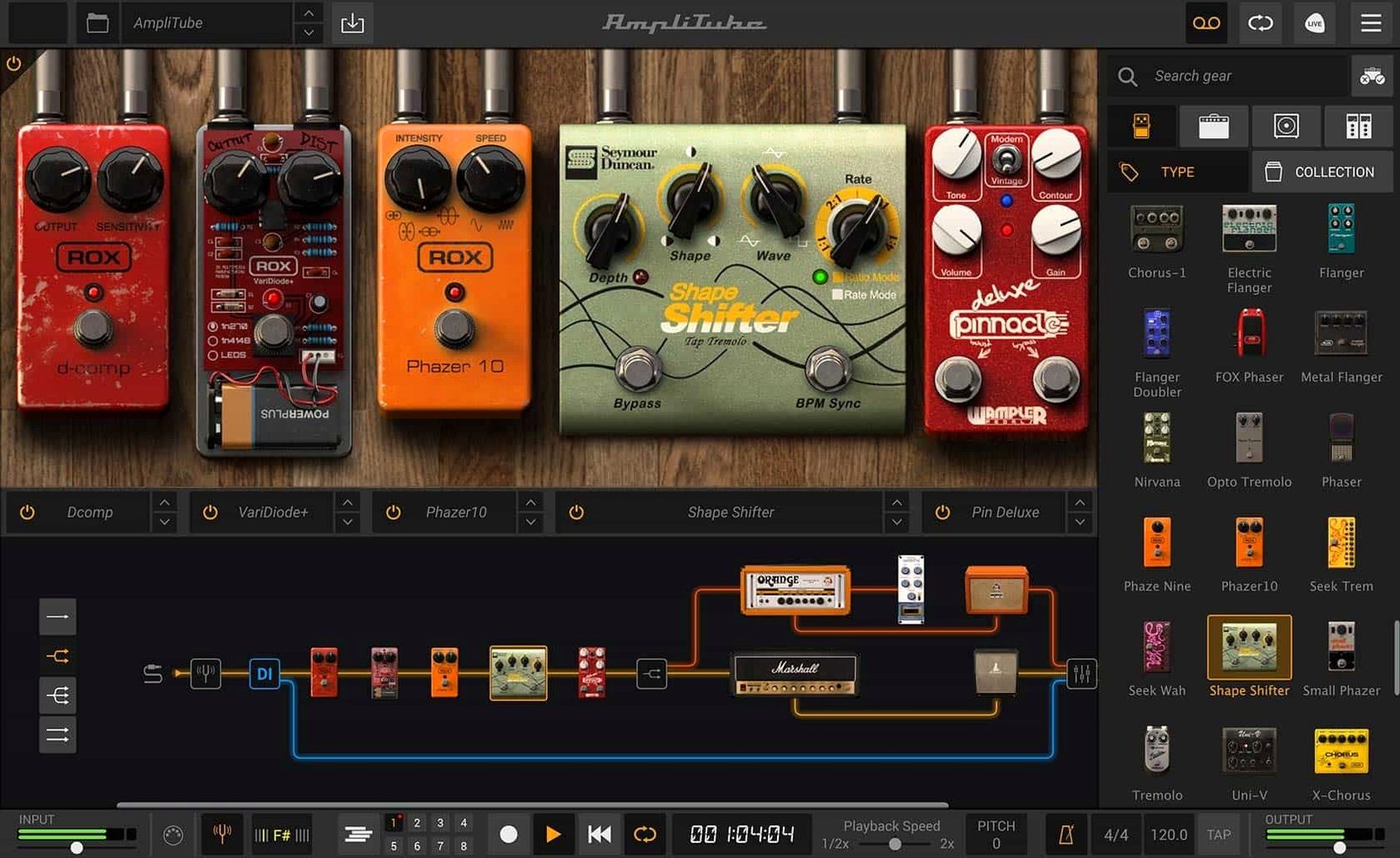AmpliTube: screenshot 3 of 5 AmpliTube screenshot 3
