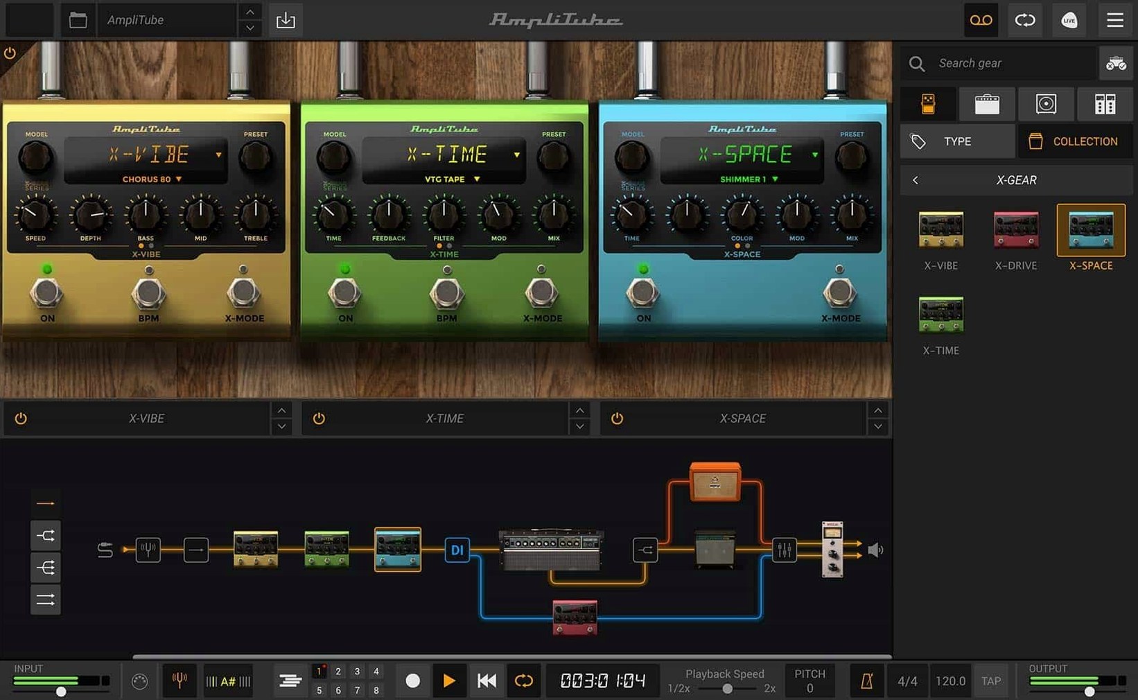 AmpliTube: screenshot 4 of 5 AmpliTube screenshot 4
