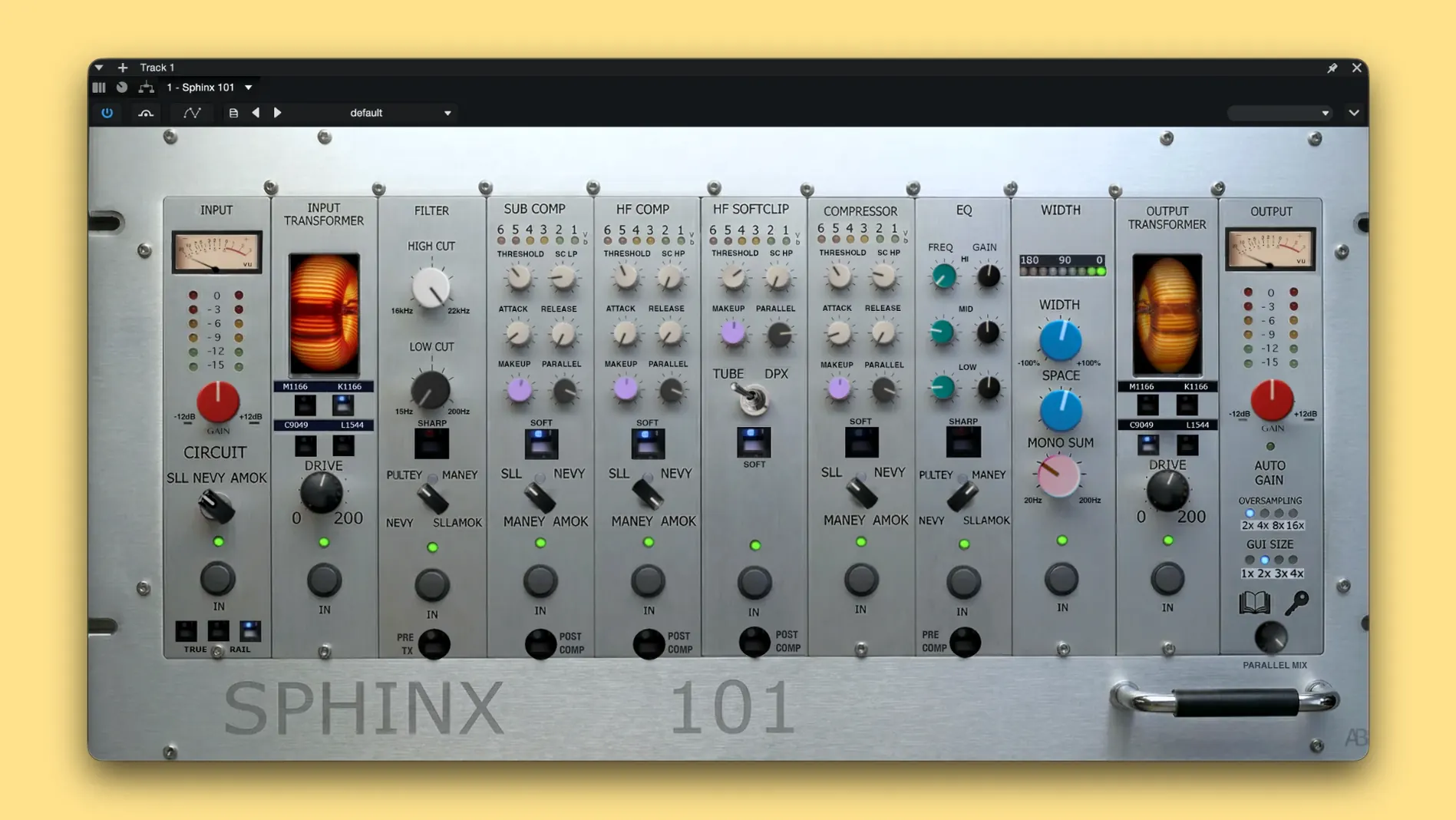 Analog Realism Sphinx 101 capture 1 of 2 analog realism sphinx 101 mac full version — screenshot