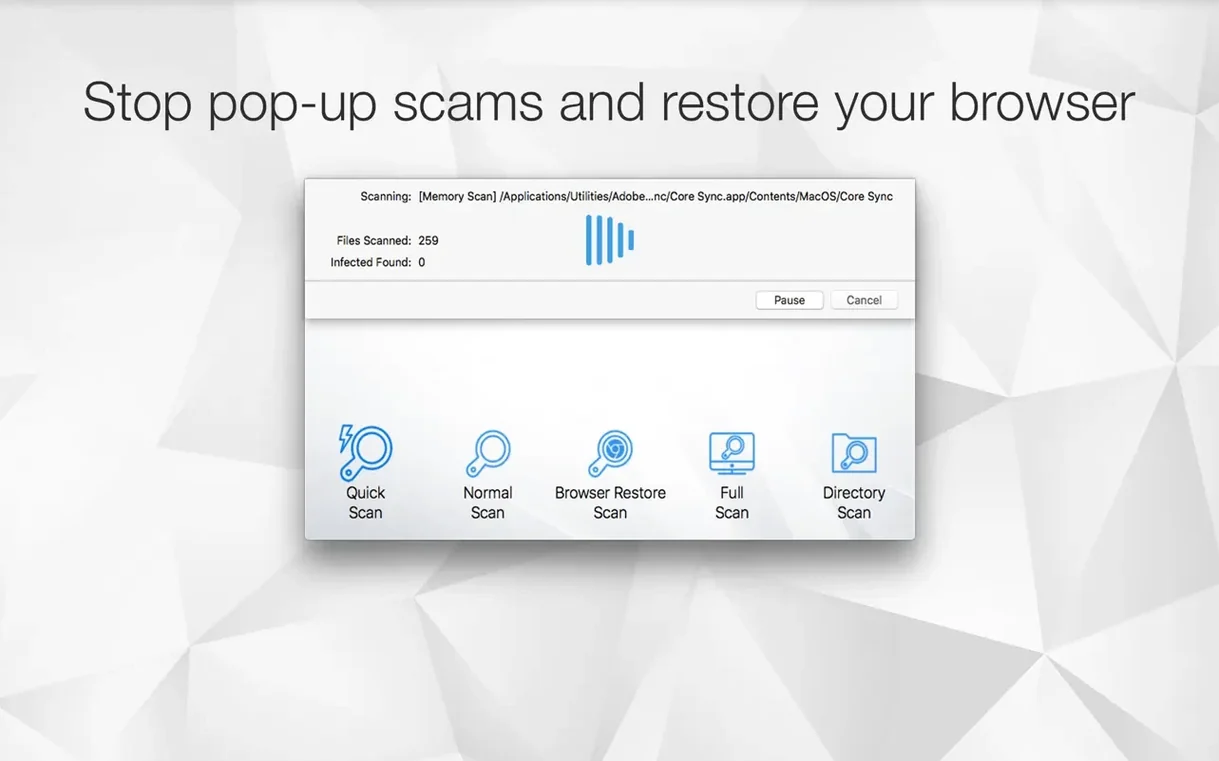 Antivirus Zap - Virus Scanner: screenshot 3 of 4 Antivirus Zap - Virus Scanner screenshot 3