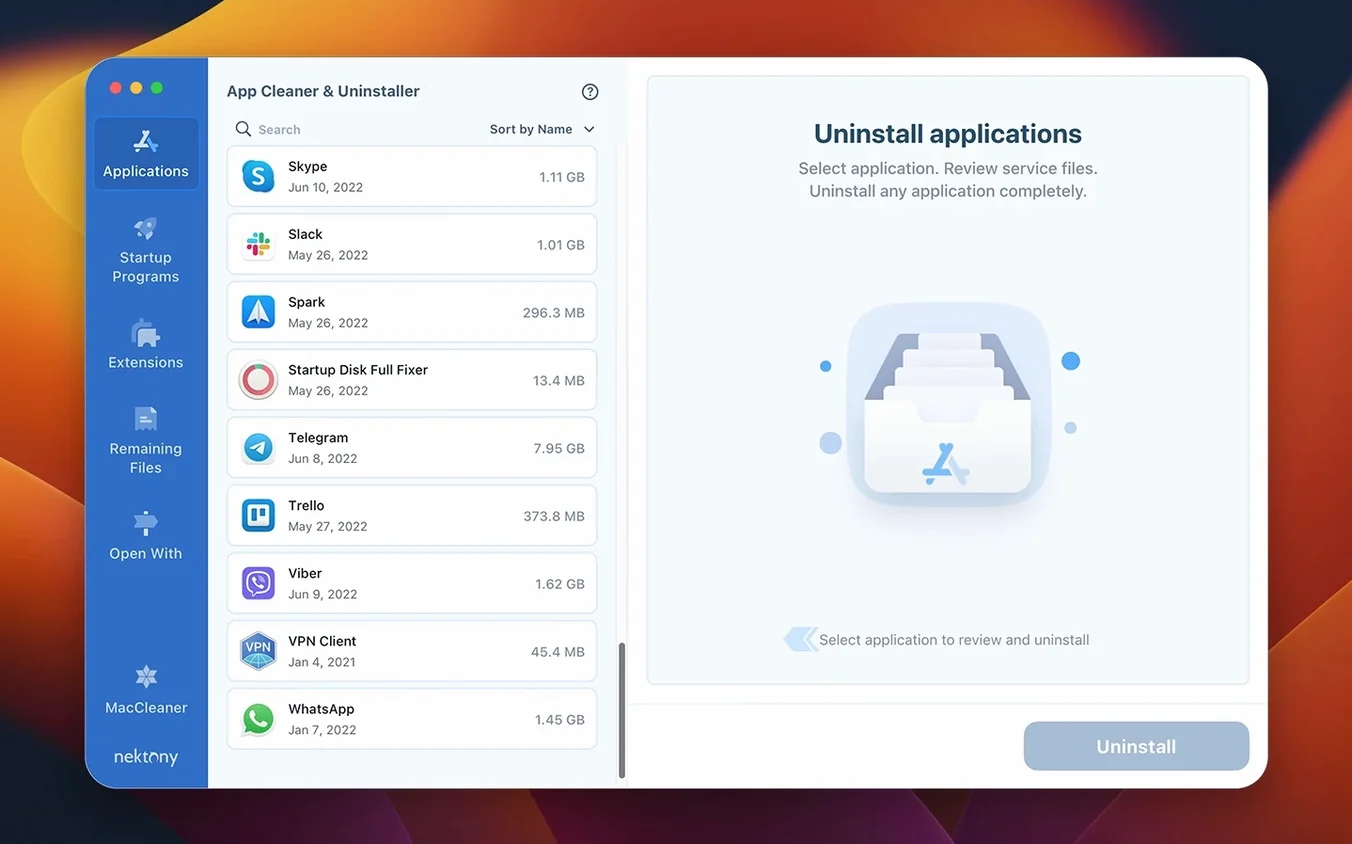 App Cleaner & Uninstaller: screenshot 1 of 4 app cleaner & uninstaller pro — screenshot