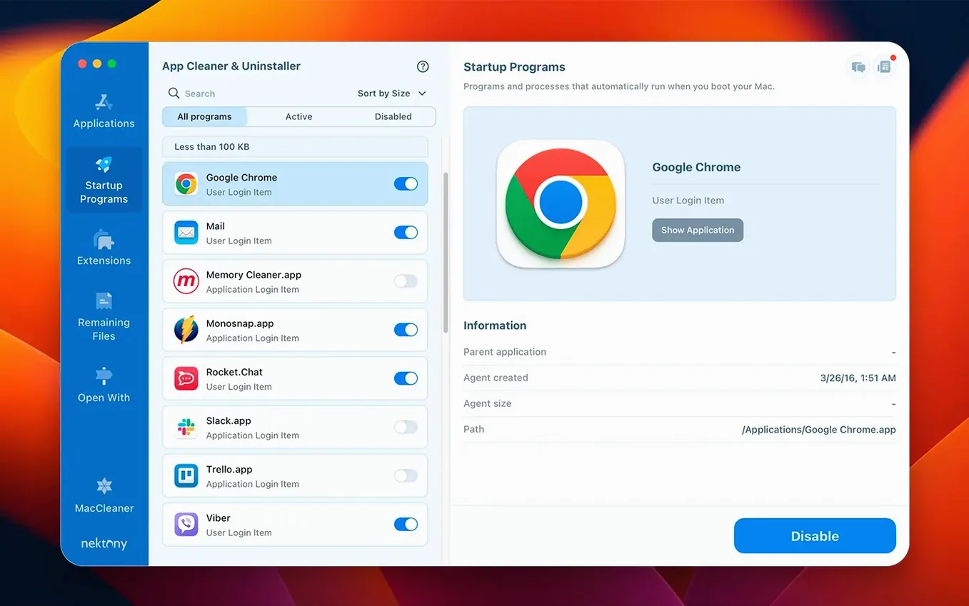 App Cleaner & Uninstaller: screenshot 2 of 4 App Cleaner & Uninstaller screenshot 2