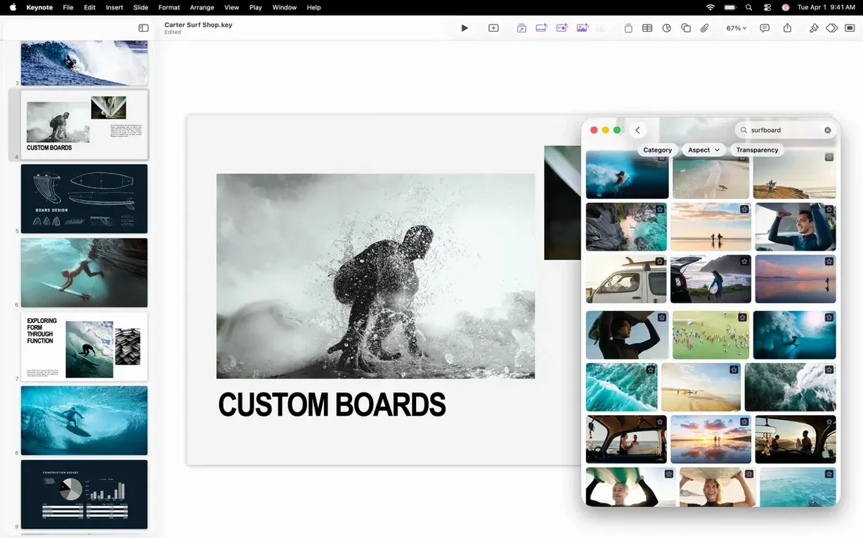 Apple Keynote preview 4