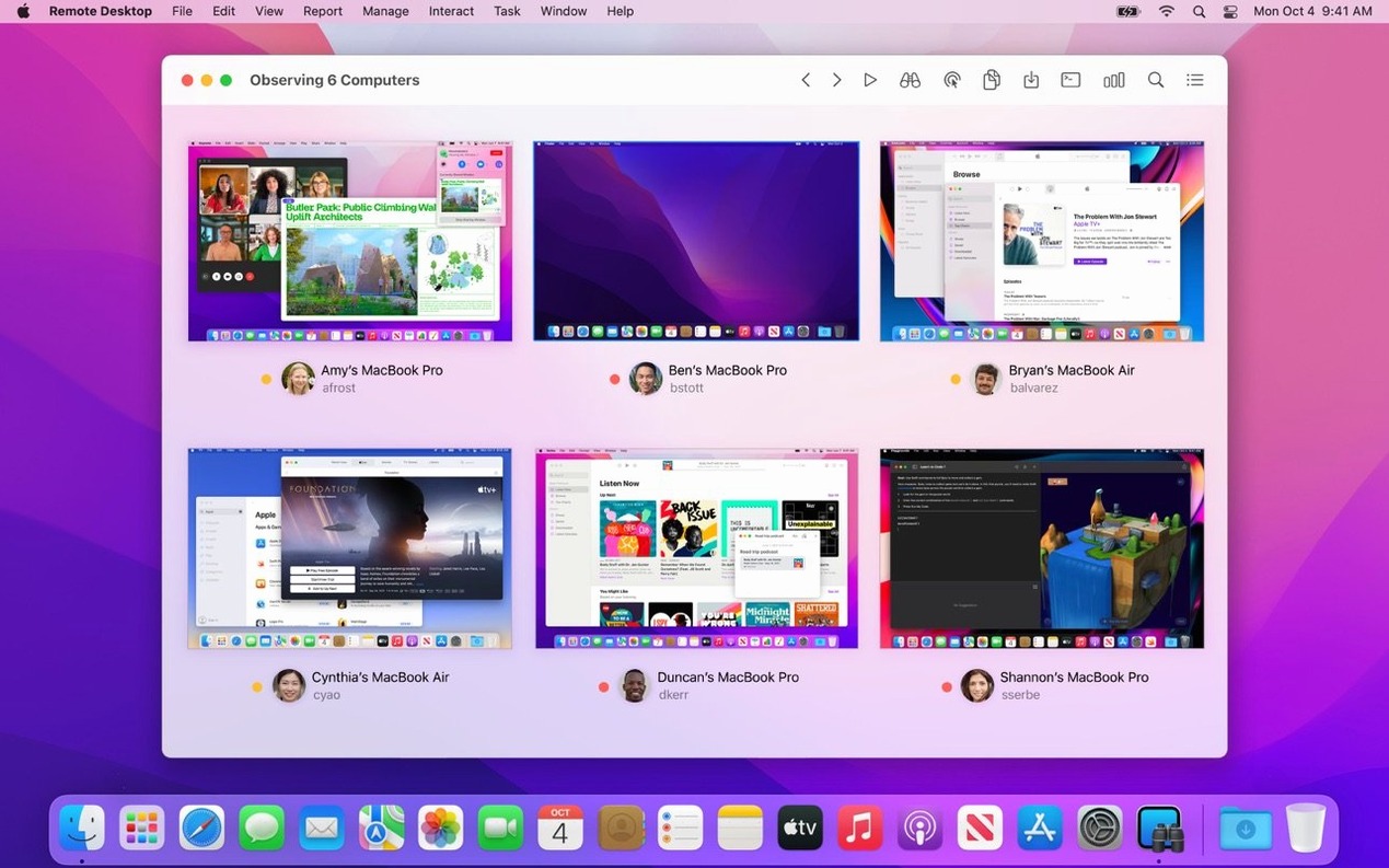 apple remote desktop crack — screenshot