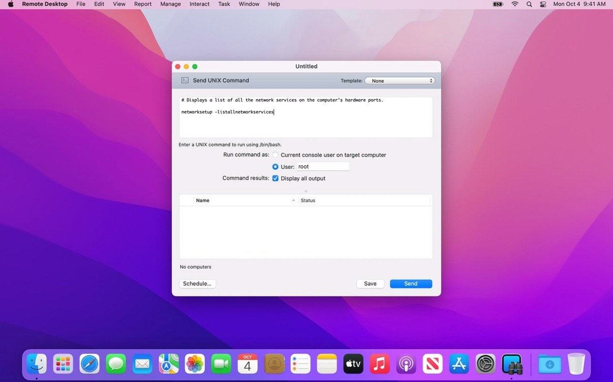 Apple Remote Desktop screenshot 3