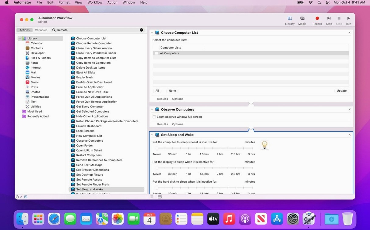 Apple Remote Desktop screenshot 4