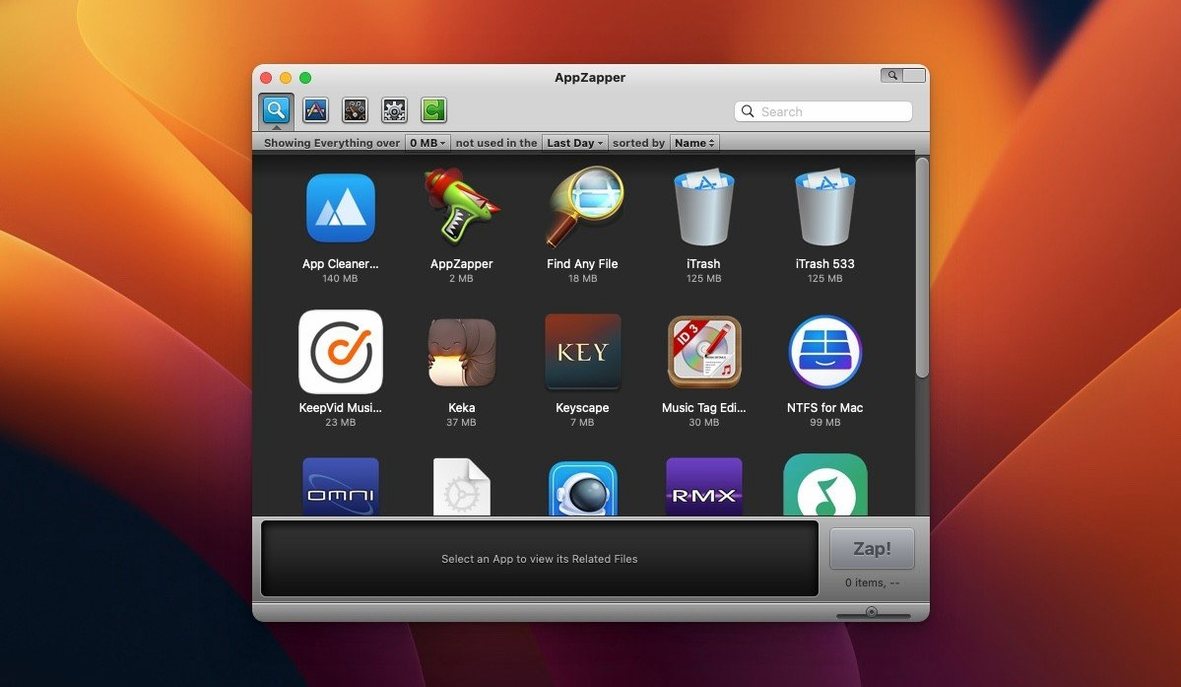 appzapper torrent — screenshot