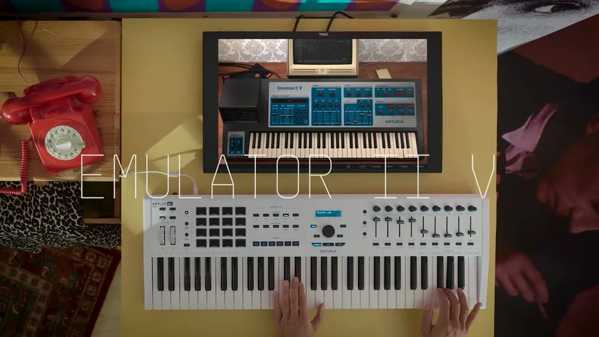 Arturia Emulator II V capture 1 of 1 arturia emulator ii v free download — opening view