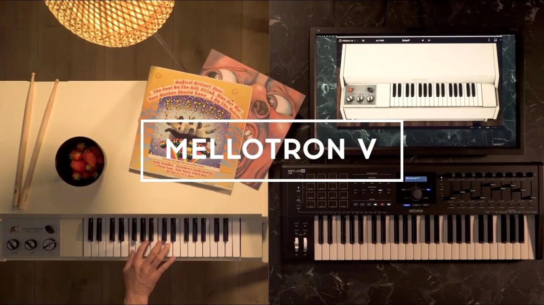 Arturia Mellotron V capture 1 of 1 arturia mellotron v free download — opening view