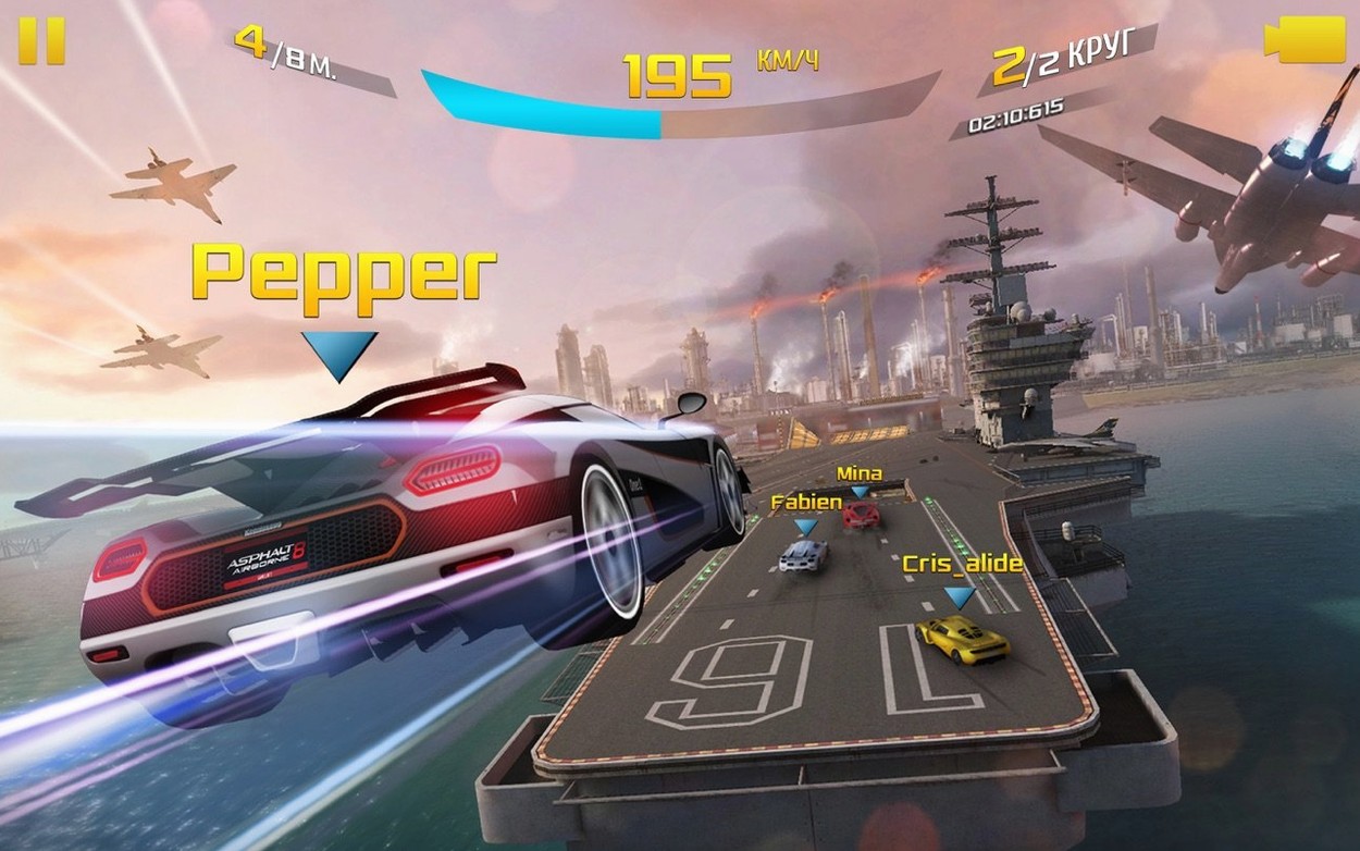 Asphalt 8: Airborne+ capture 2 of 4 Asphalt 8: Airborne+ preview 2