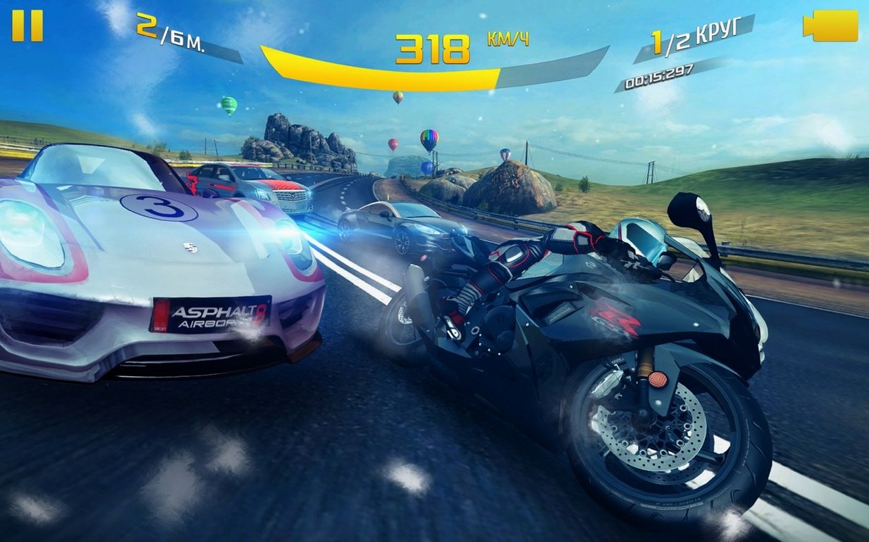Asphalt 8: Airborne+ capture 3 of 4 Asphalt 8: Airborne+ preview 3
