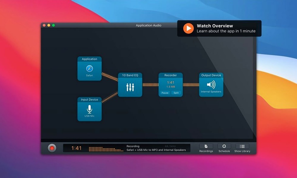 audio hijack crack — opening view