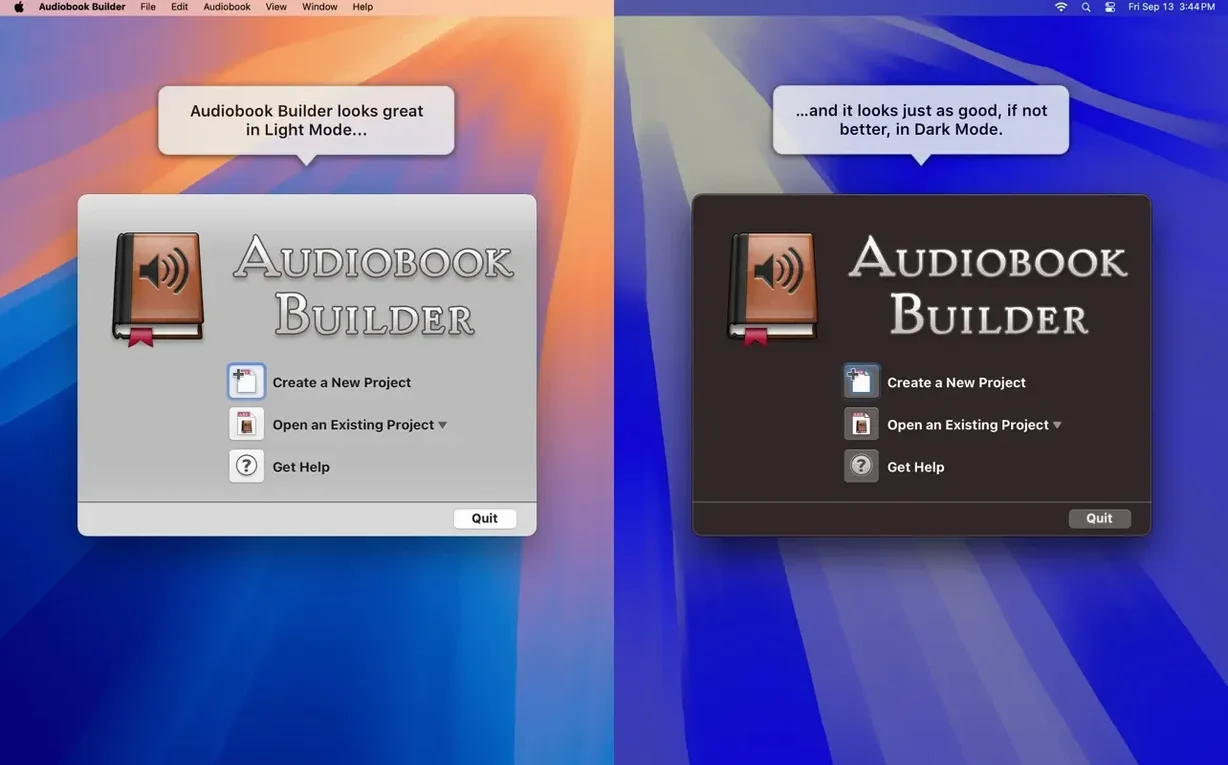 Audiobook Builder capture 6 of 6 Audiobook Builder preview 6