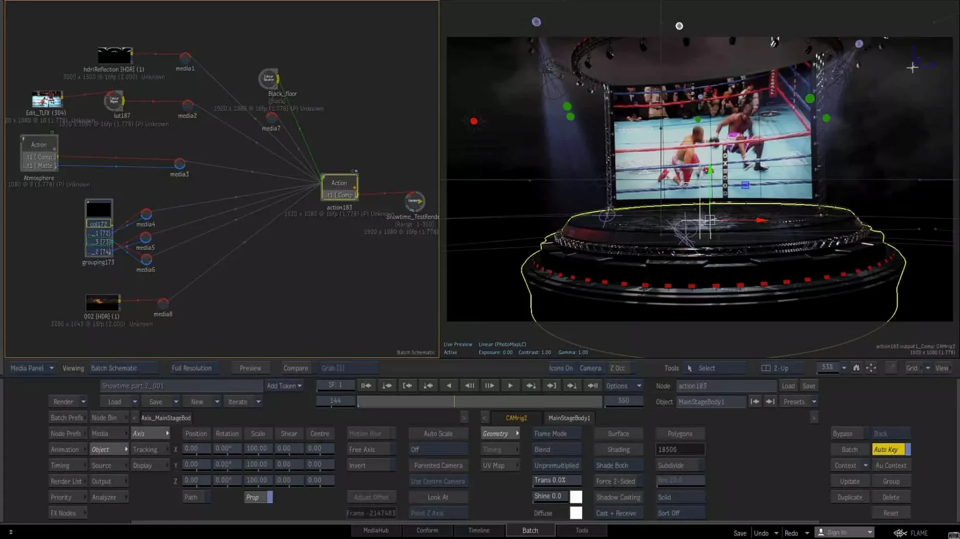 Autodesk Flame screenshot 2