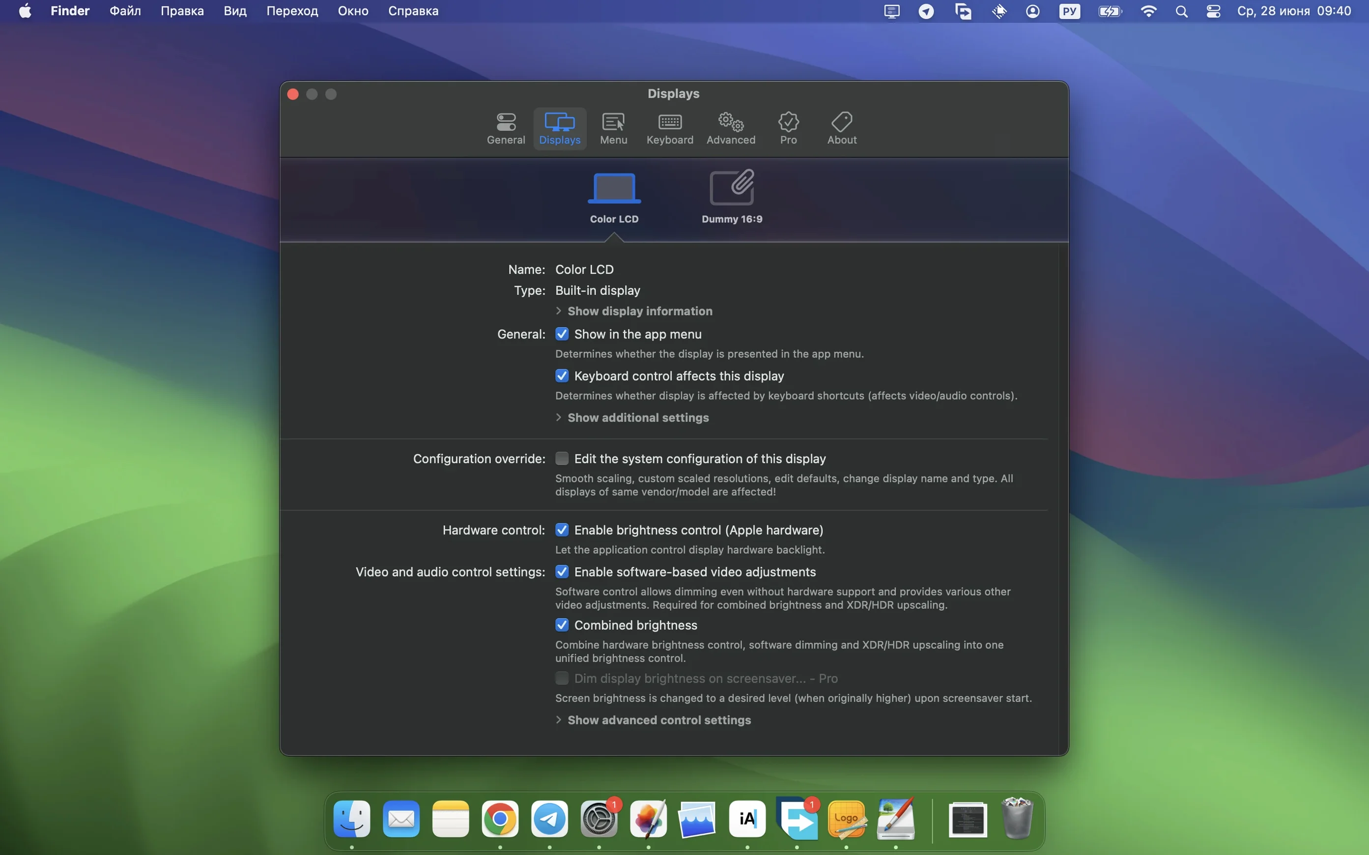 BetterDisplay Pro preview 2