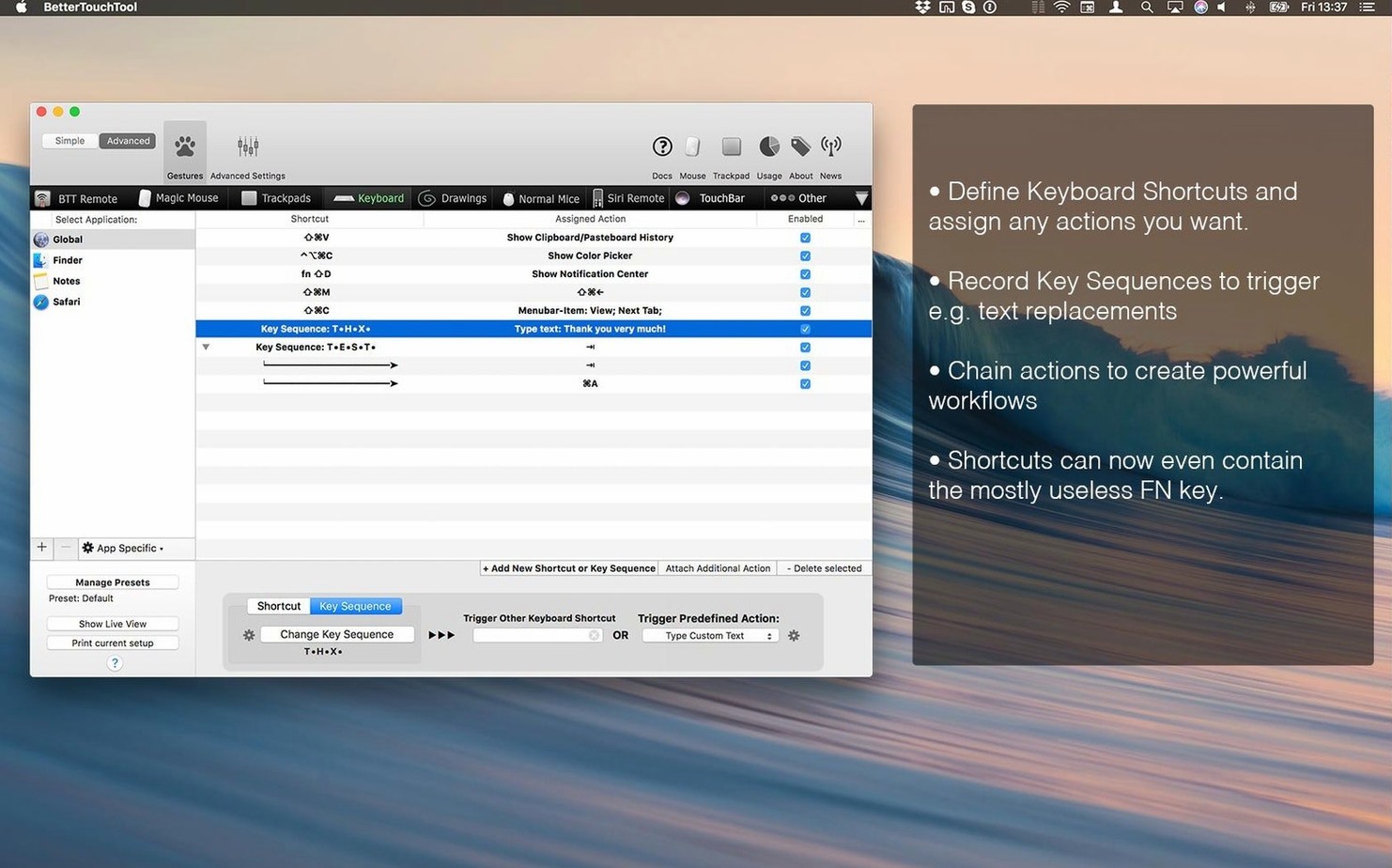 BetterTouchTool preview 3
