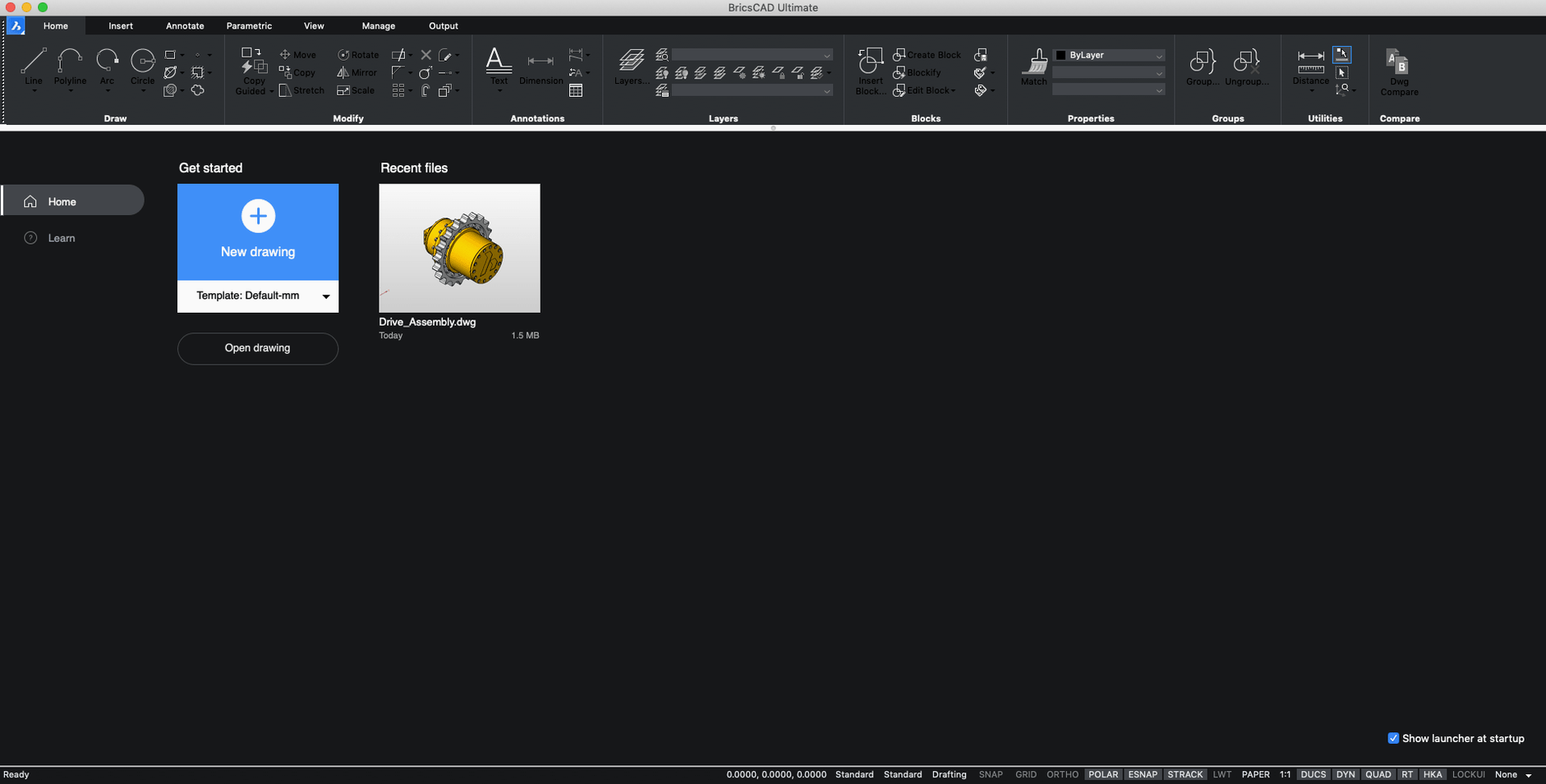 BricsCAD preview 2