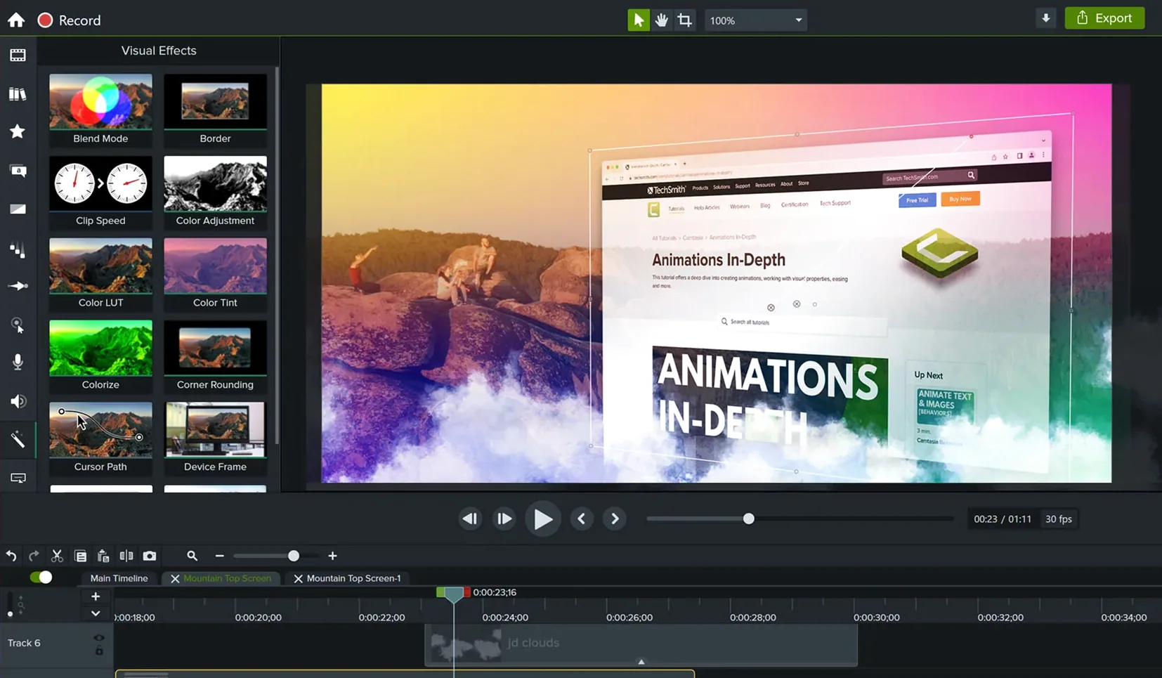 Camtasia preview 3