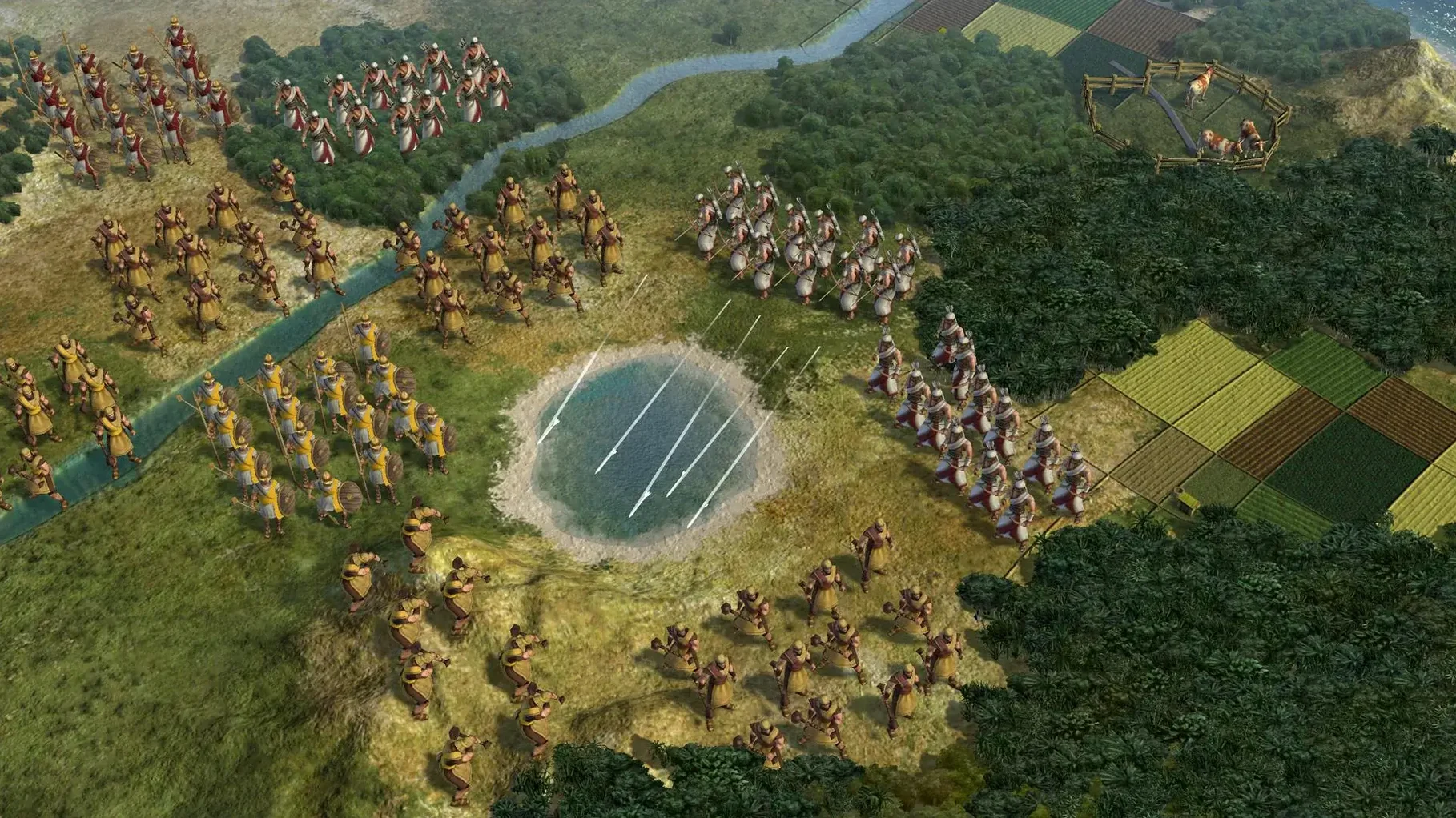 Civilization V: screenshot 1 of 4 civilization mac torrent — opening view