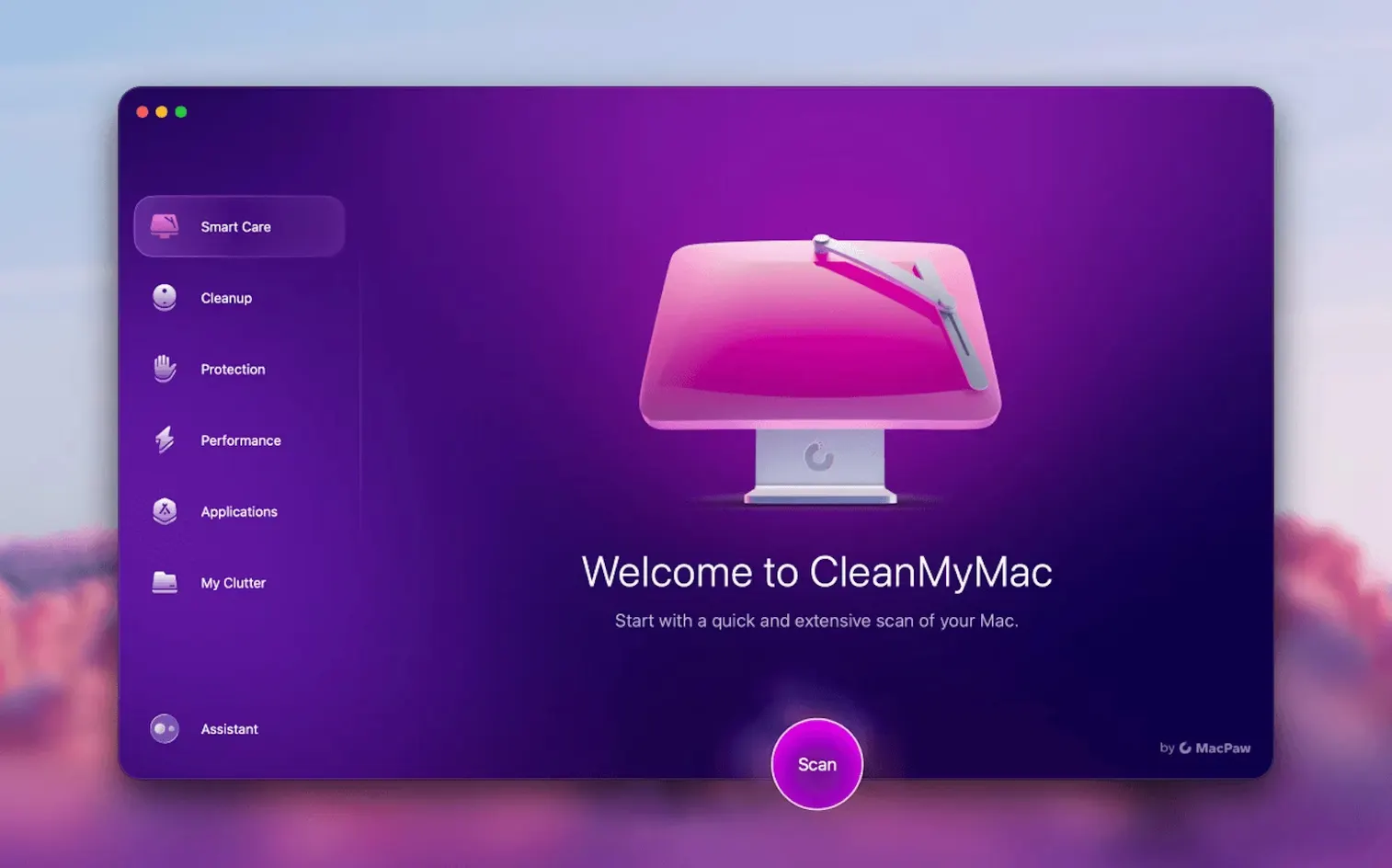 cleanmymac torrent — opening view