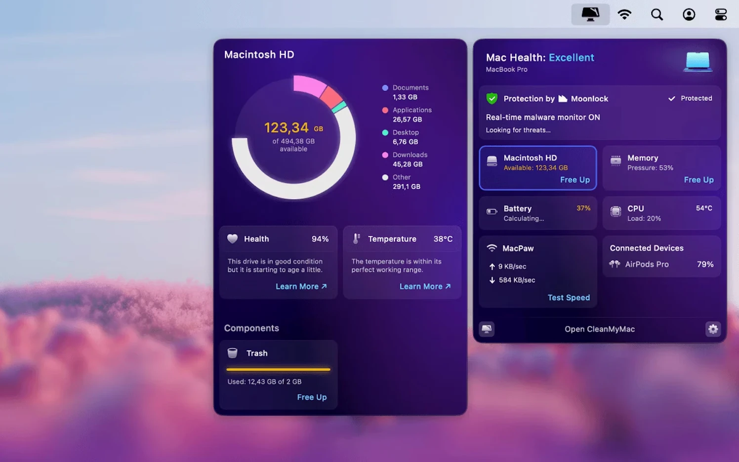 CleanMyMac screenshot 4