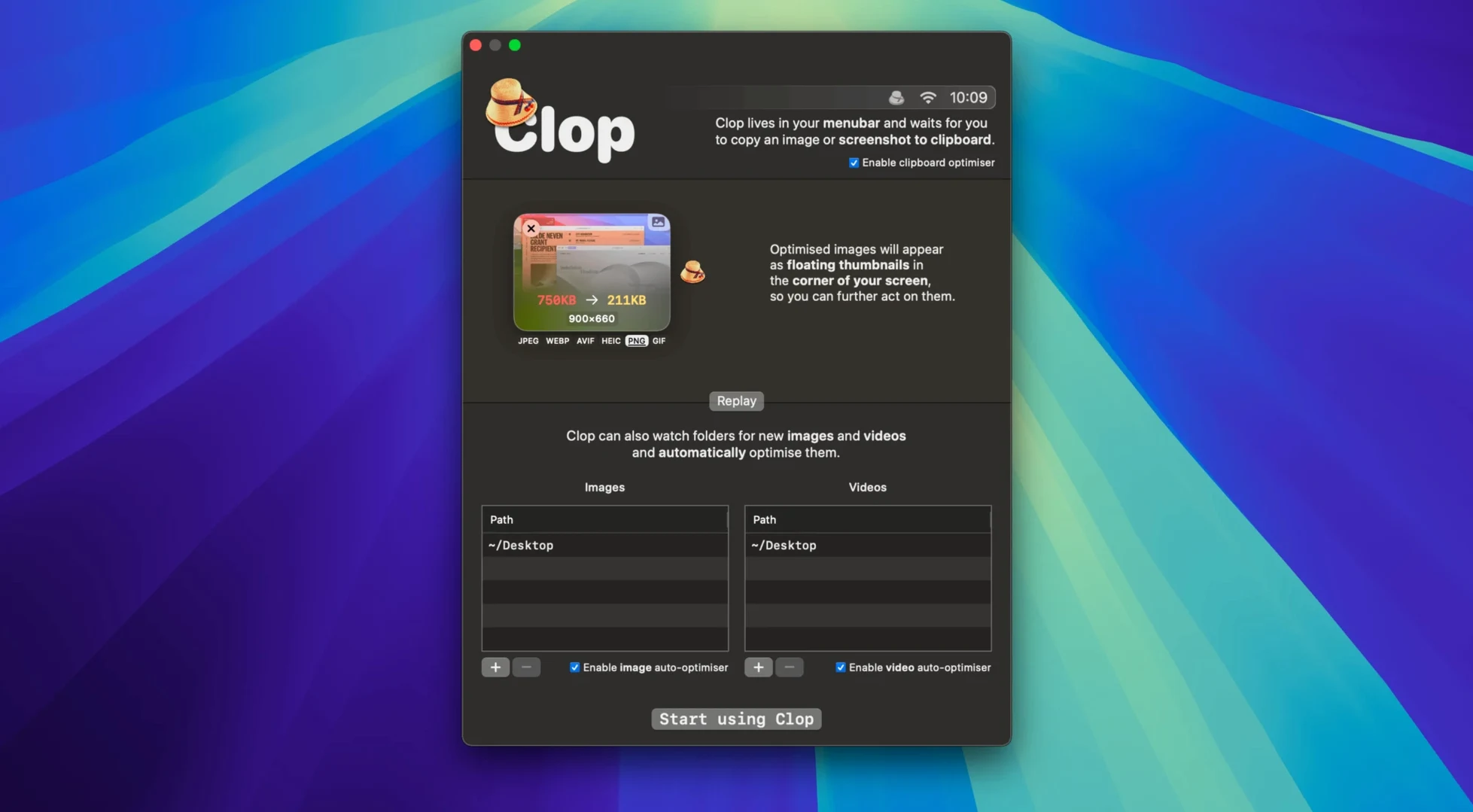 clop pro macos free — screenshot