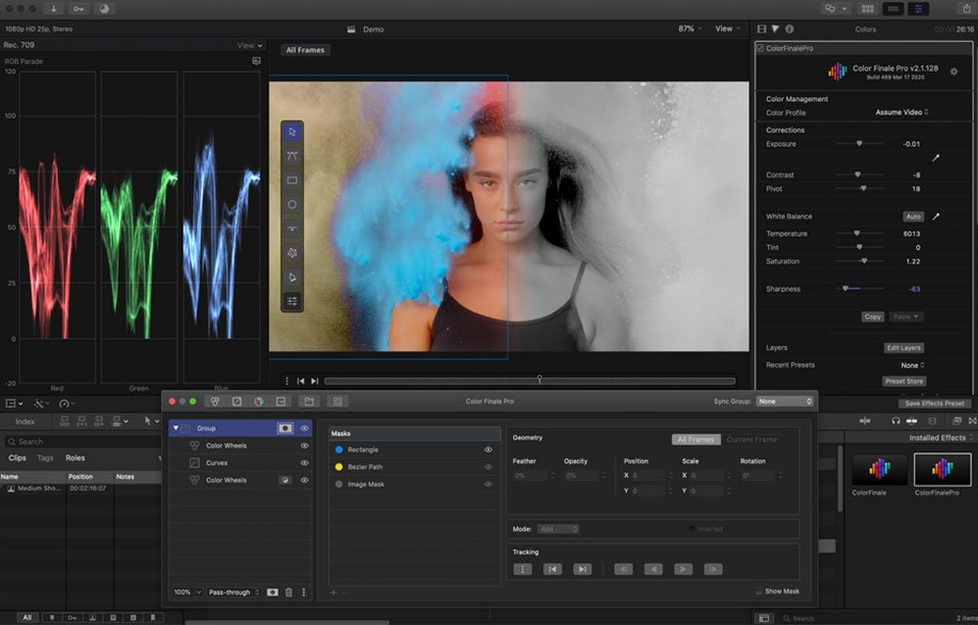 Color Finale: screenshot 1 of 2 color finale 2 free download — screenshot