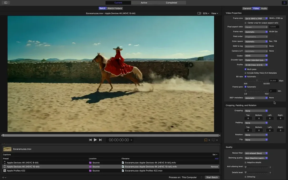 Compressor capture 1 of 4 compressor mac torrent — screenshot