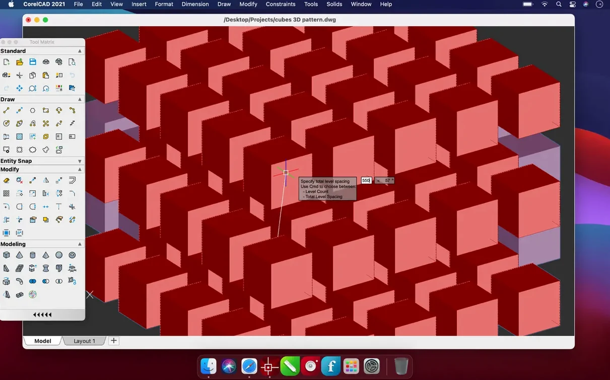 CorelCAD: screenshot 1 of 4 corelcad mac — opening view