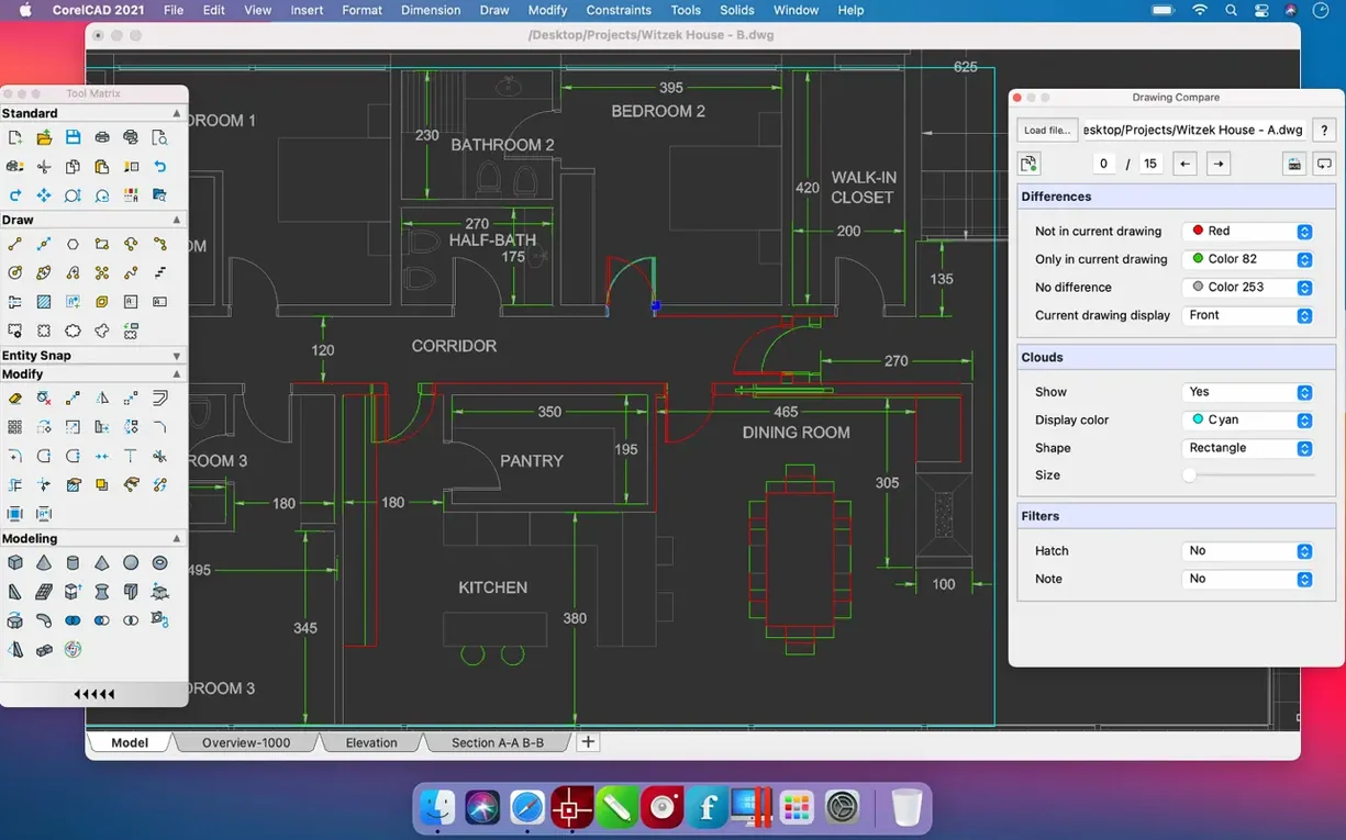 CorelCAD: screenshot 3 of 4 CorelCAD screenshot 3
