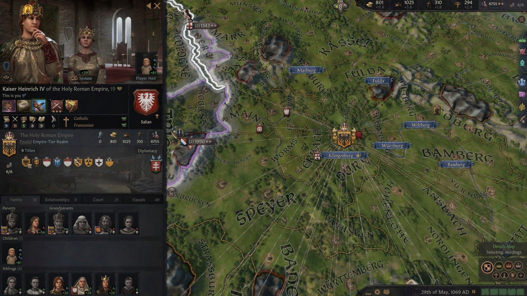 Crusader Kings III capture 3 of 4 Crusader Kings III preview 3