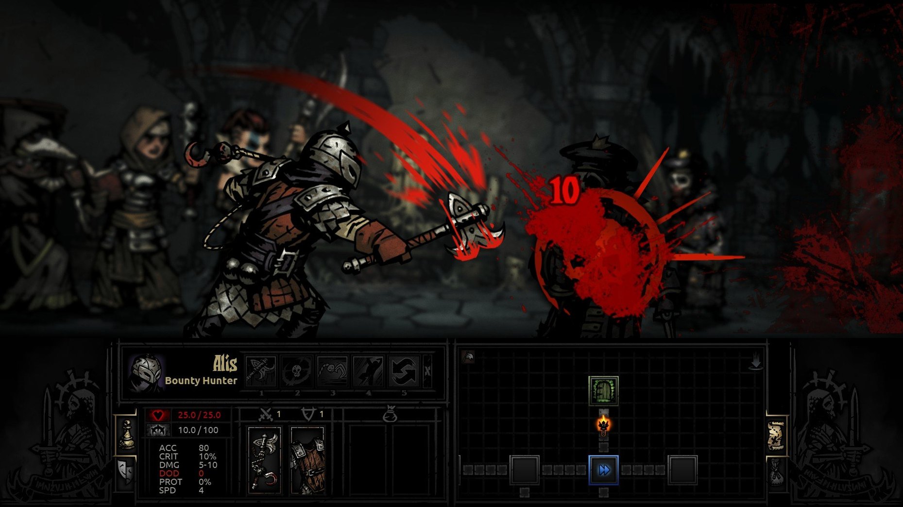 Darkest Dungeon: screenshot 2 of 4 Darkest Dungeon screenshot 2