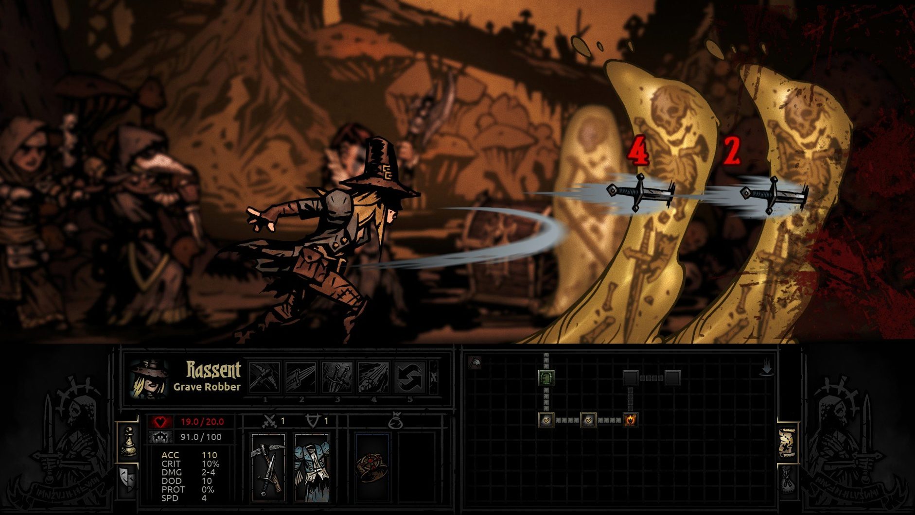 Darkest Dungeon: screenshot 3 of 4 Darkest Dungeon screenshot 3
