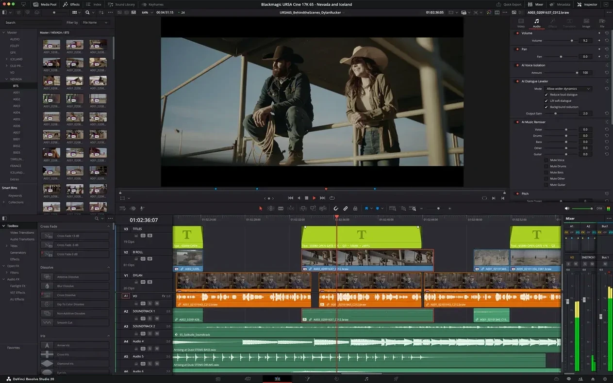 DaVinci Resolve Studio screenshot 2