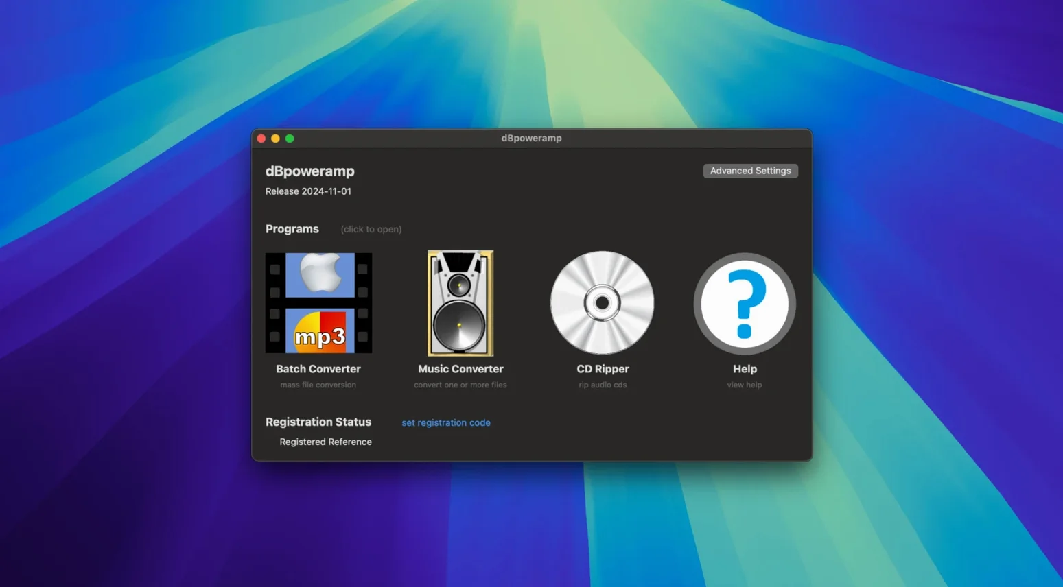dbpoweramp torrent — opening view