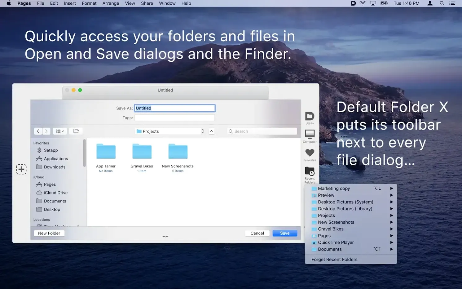 default folder mac full version — opening view