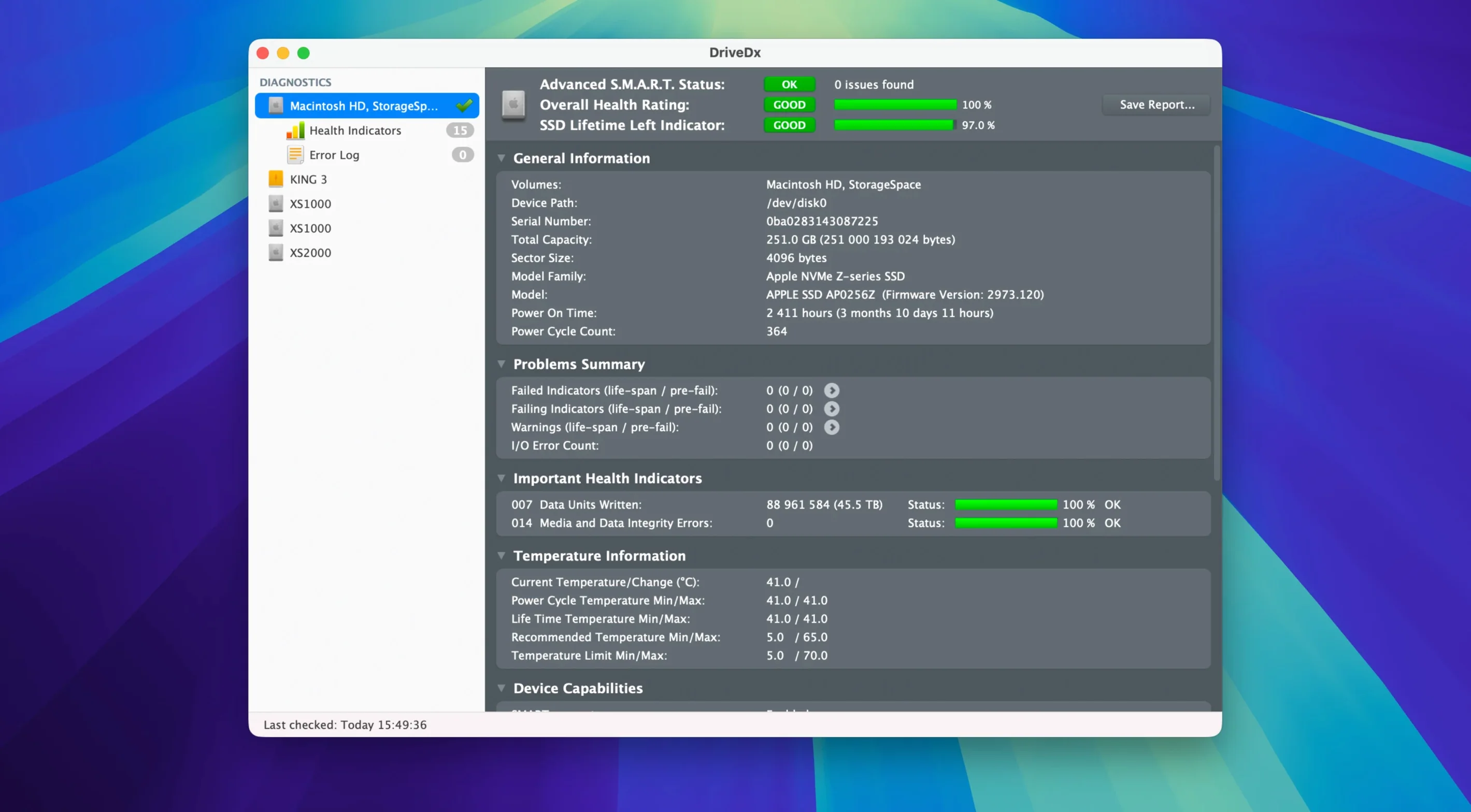 DriveDx: screenshot 1 of 1 drivedx crack — screenshot
