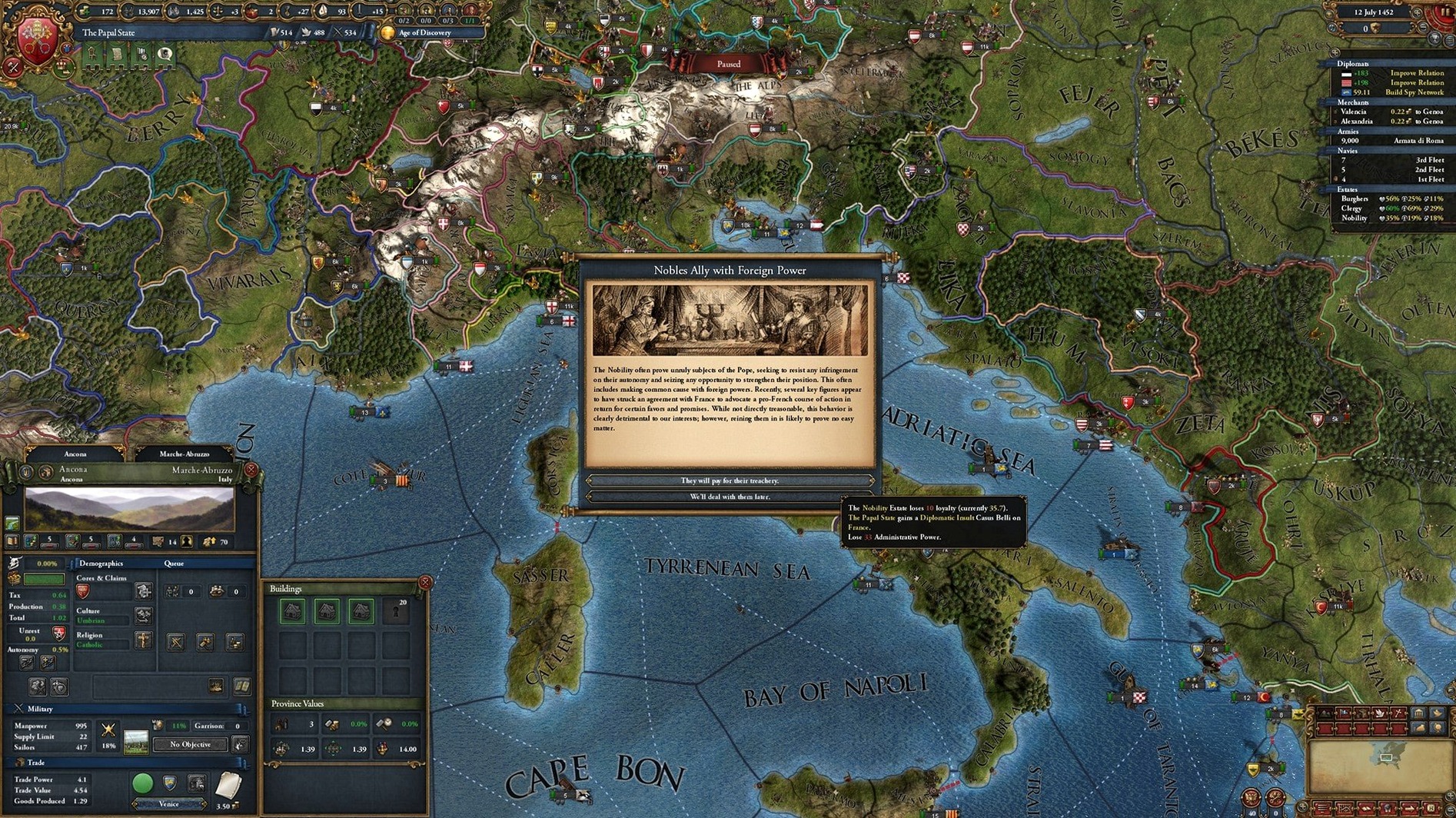 Europa Universalis IV: screenshot 3 of 4 Europa Universalis IV screenshot 3