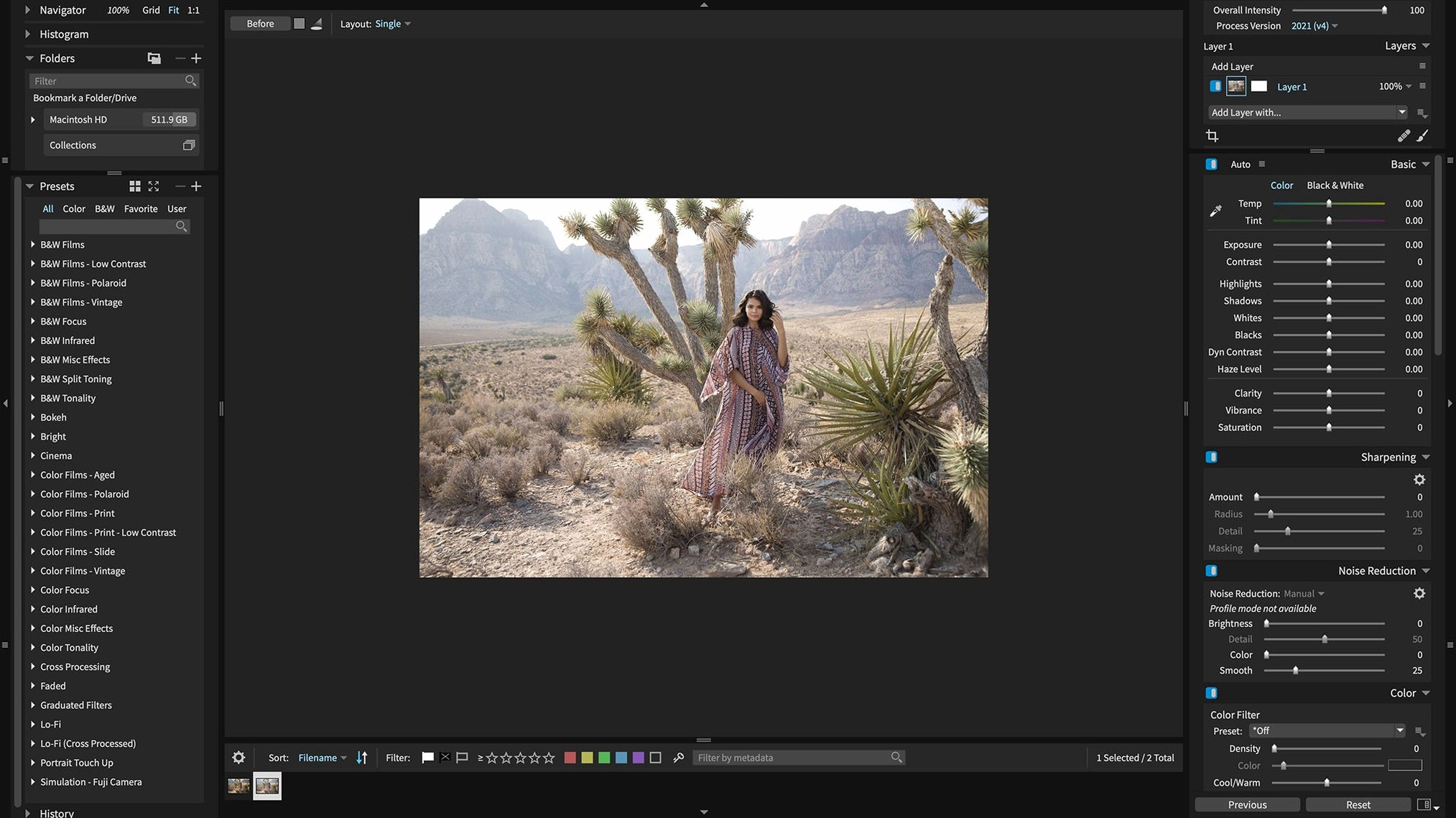 Exposure X7 screenshot 2