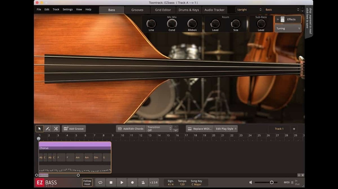 EZbass: screenshot 1 of 1 ezbass mac torrent — screenshot