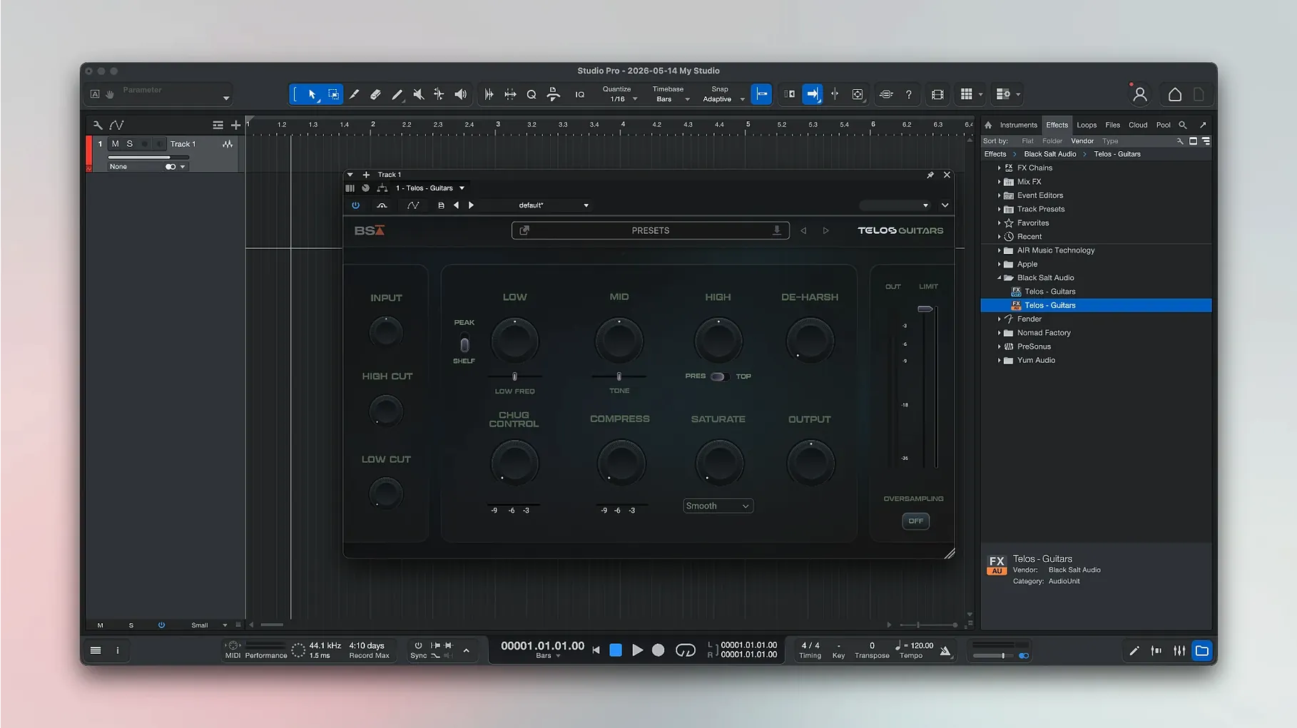 Fender Studio Pro preview 4