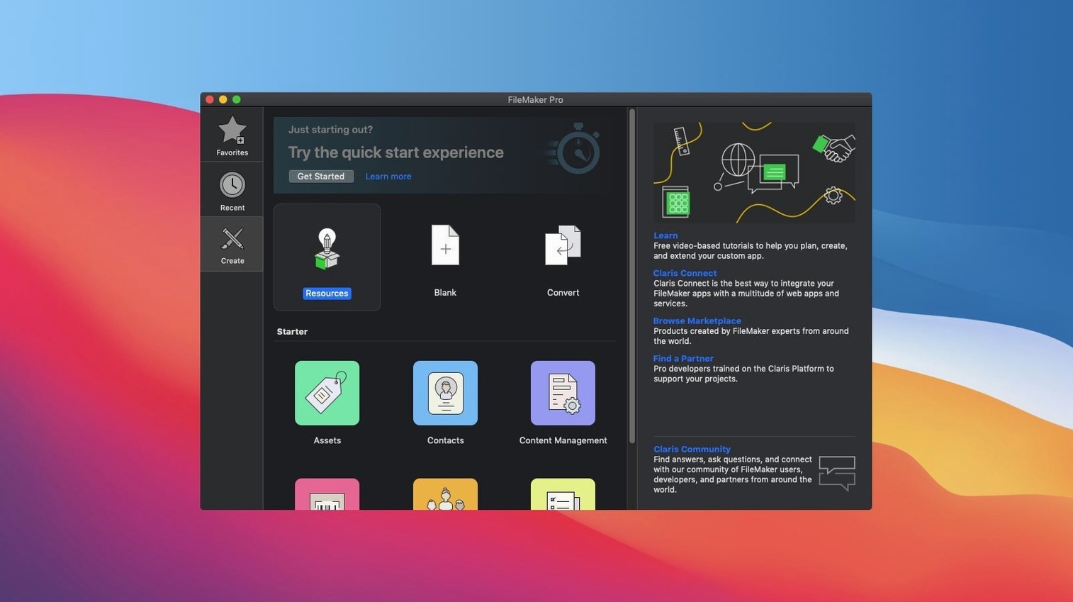 filemaker mac torrent — opening view