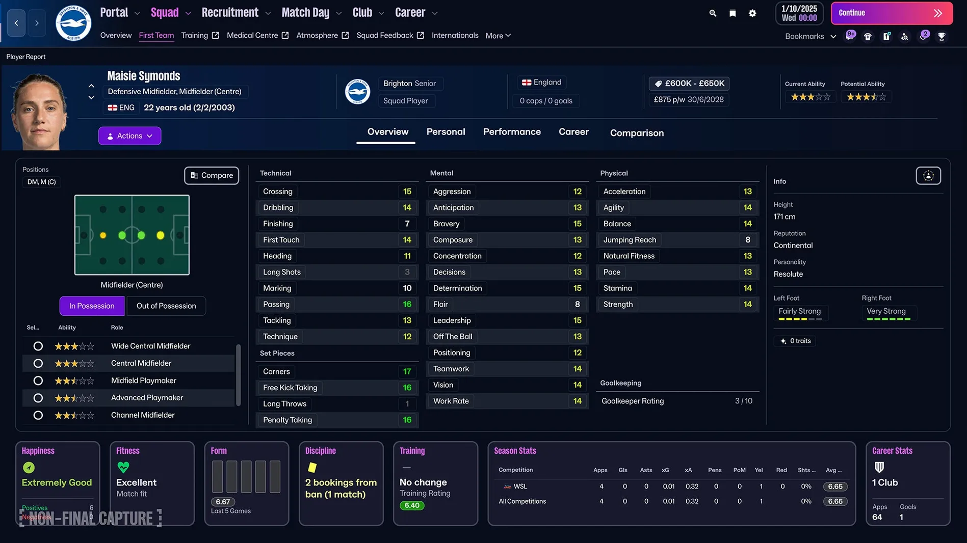 Football Manager 2026 capture 4 of 8 Football Manager 2026 preview 4