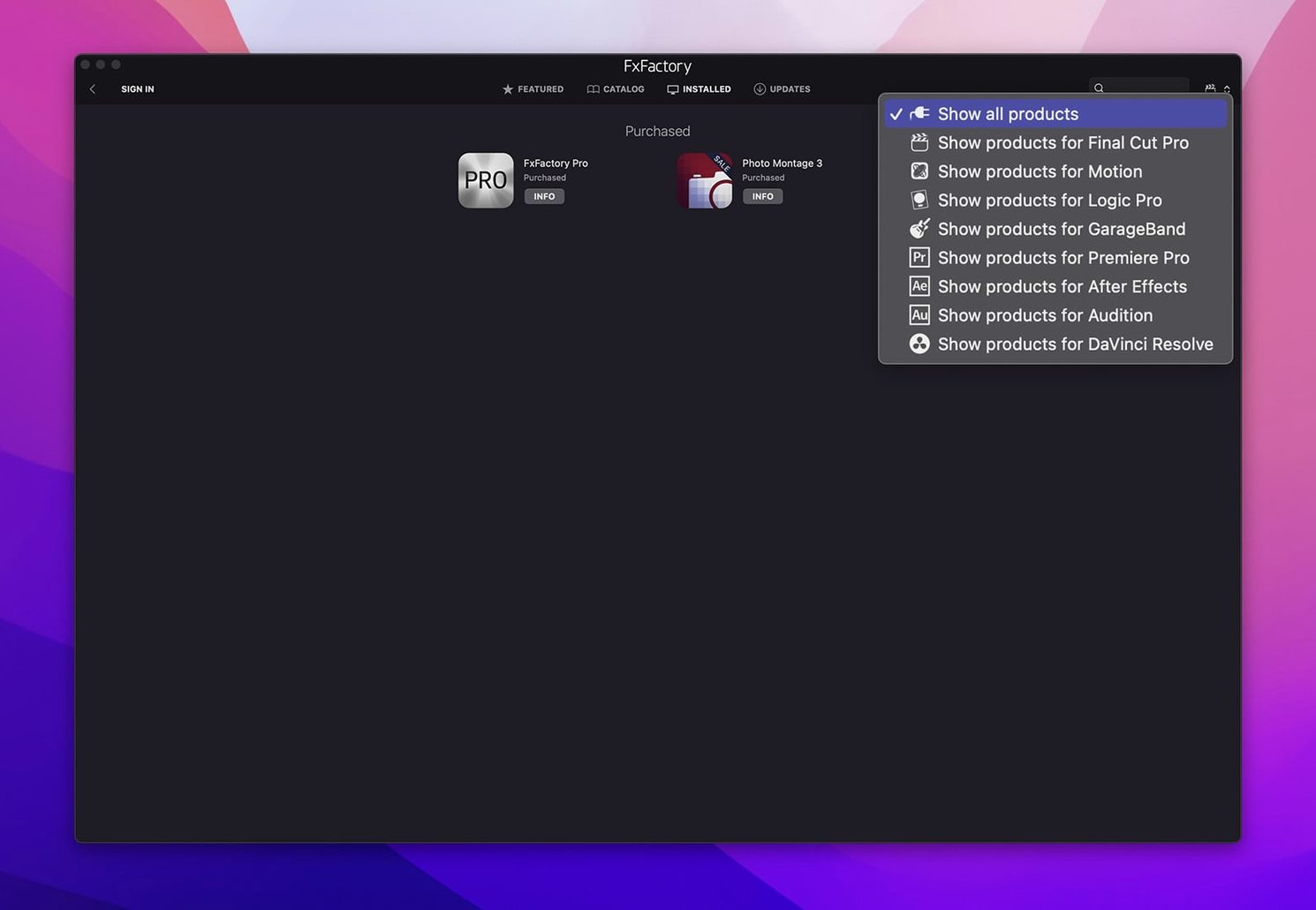 FxFactory Pro screenshot 4