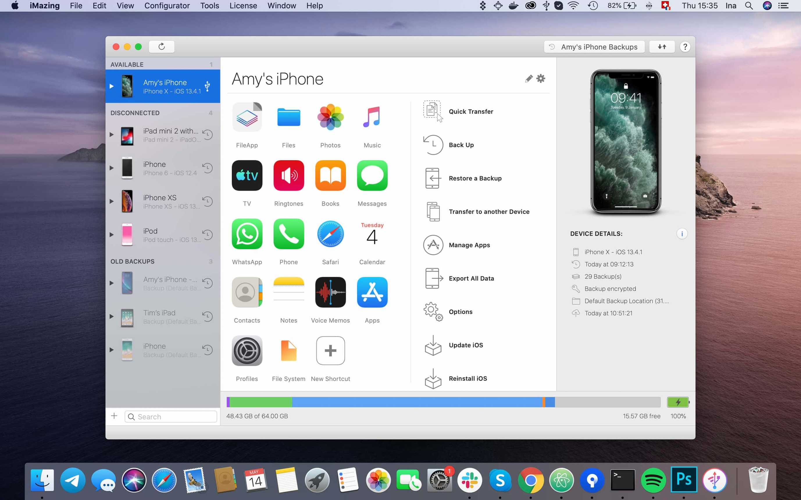 imazing crack mac — screenshot